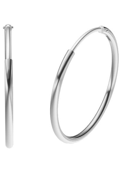 Firetti Paar Creolen »Schmuck Geschenk Silber 925 1,5 mm breit«, Made in Germany