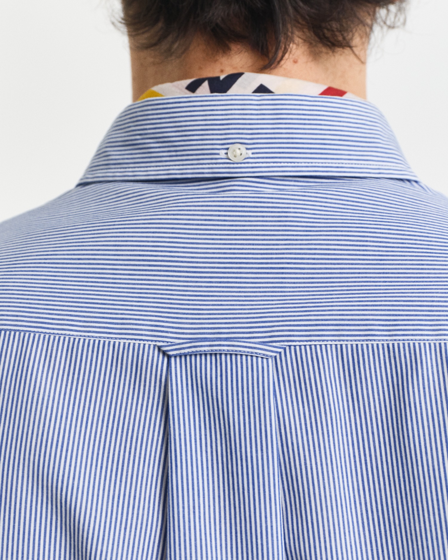 Gant Langarmhemd »REG POPLIN BANKER SHIRT« Banker Stripe Popeline, leichte Baumwolle