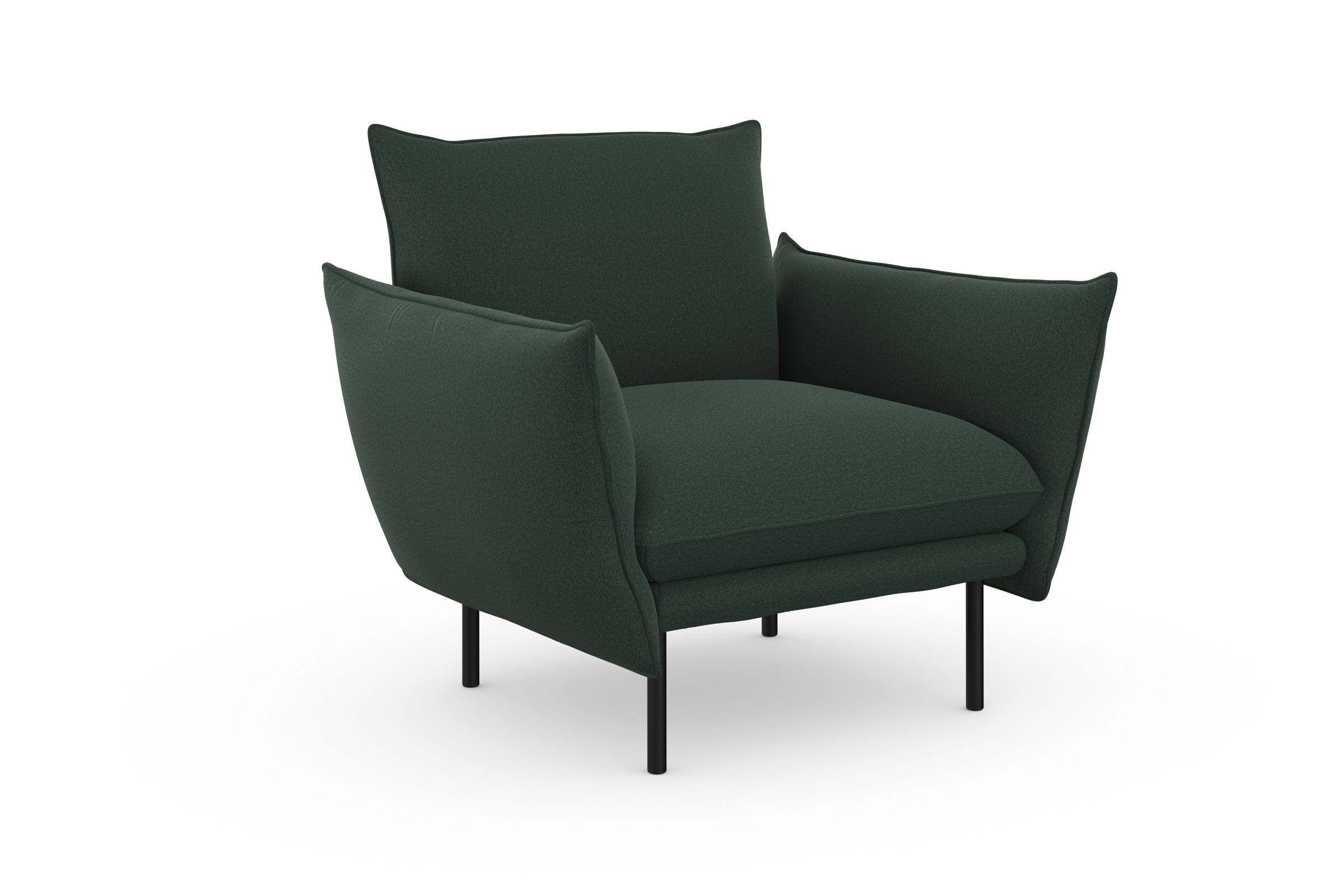 andas Sessel »Stine Cocktailsessel«, Besonderes Design durch Kissenoptik und Keder, by Morten Georgsen