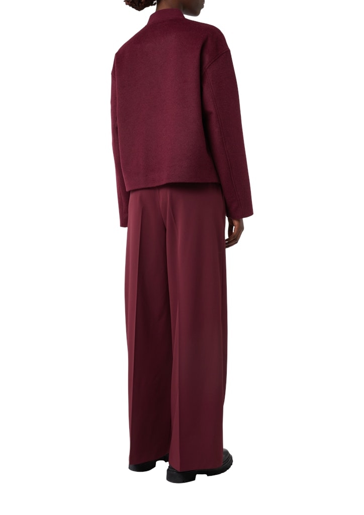 comma casual identity Blouson Flanell mit Wollanteil