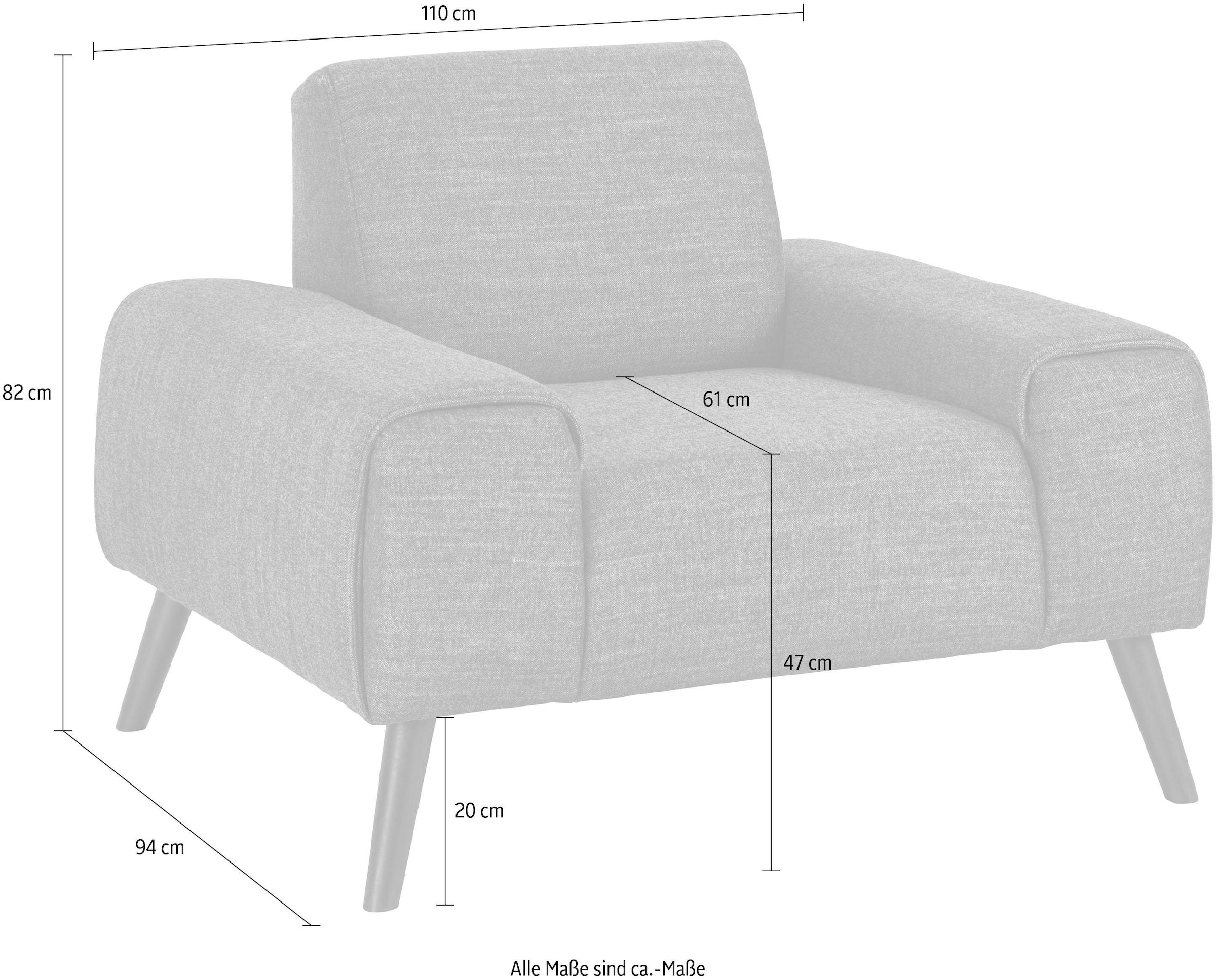 fashion auf Sessel Rechnung - sofa »Cosimo« exxpo bestellen