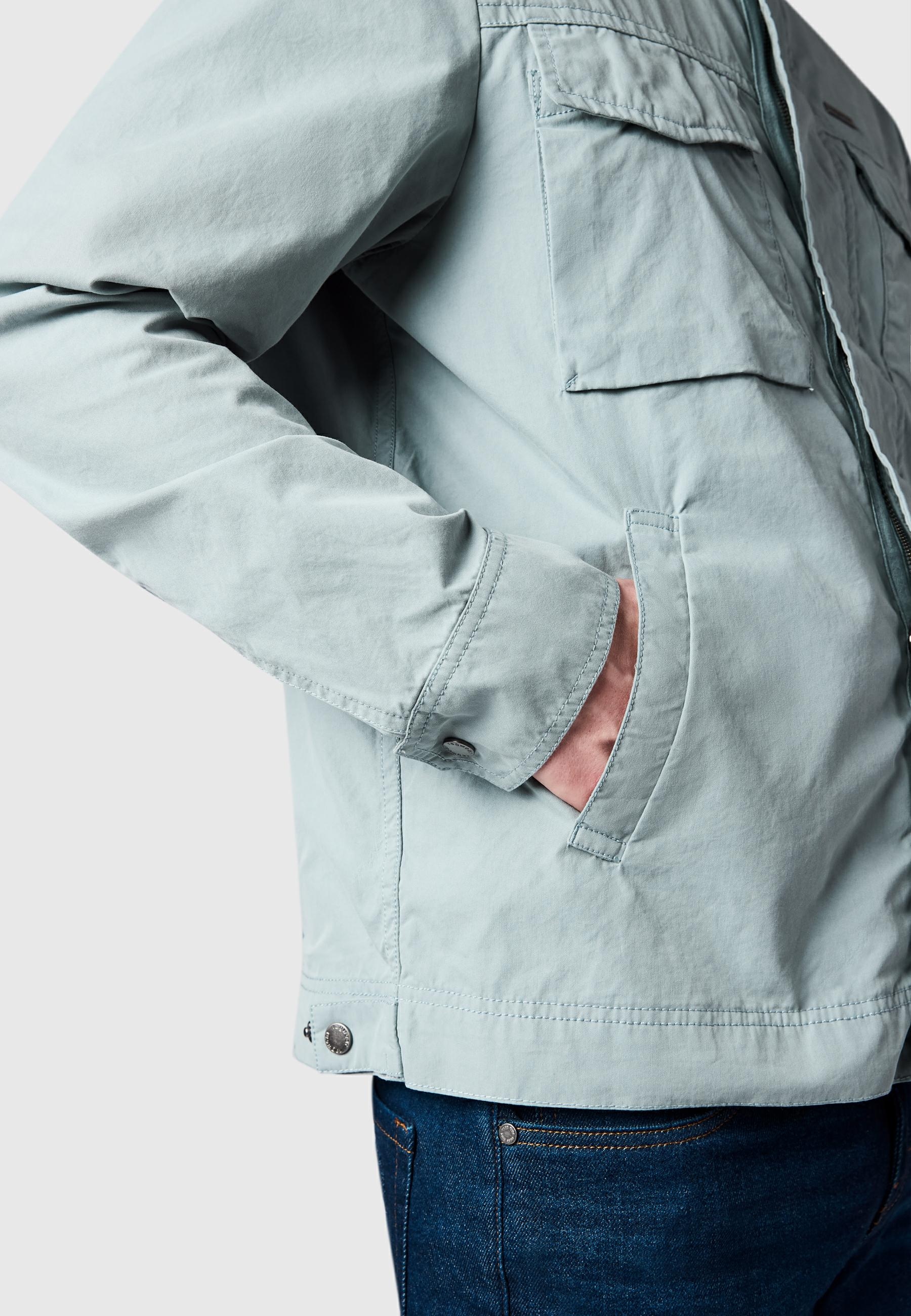 Ragwear Outdoorjacke »Anorak Murpho« ohne Kapuze Leichte Übergangsjacke mit Brusttaschen