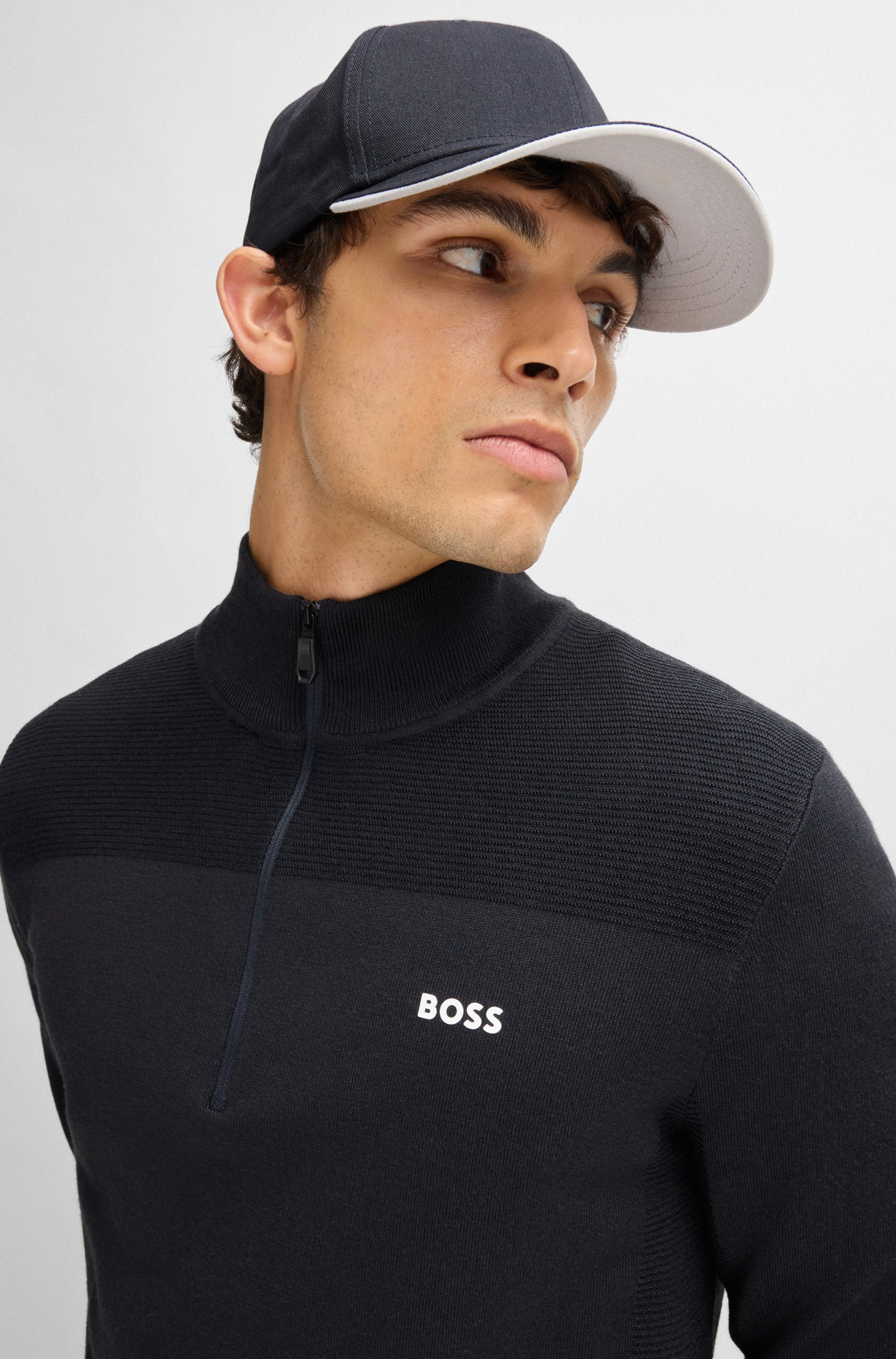 BOSS GREEN Baseball Cap »Cap-Bold«, mit kontrastfarbener Unterseite