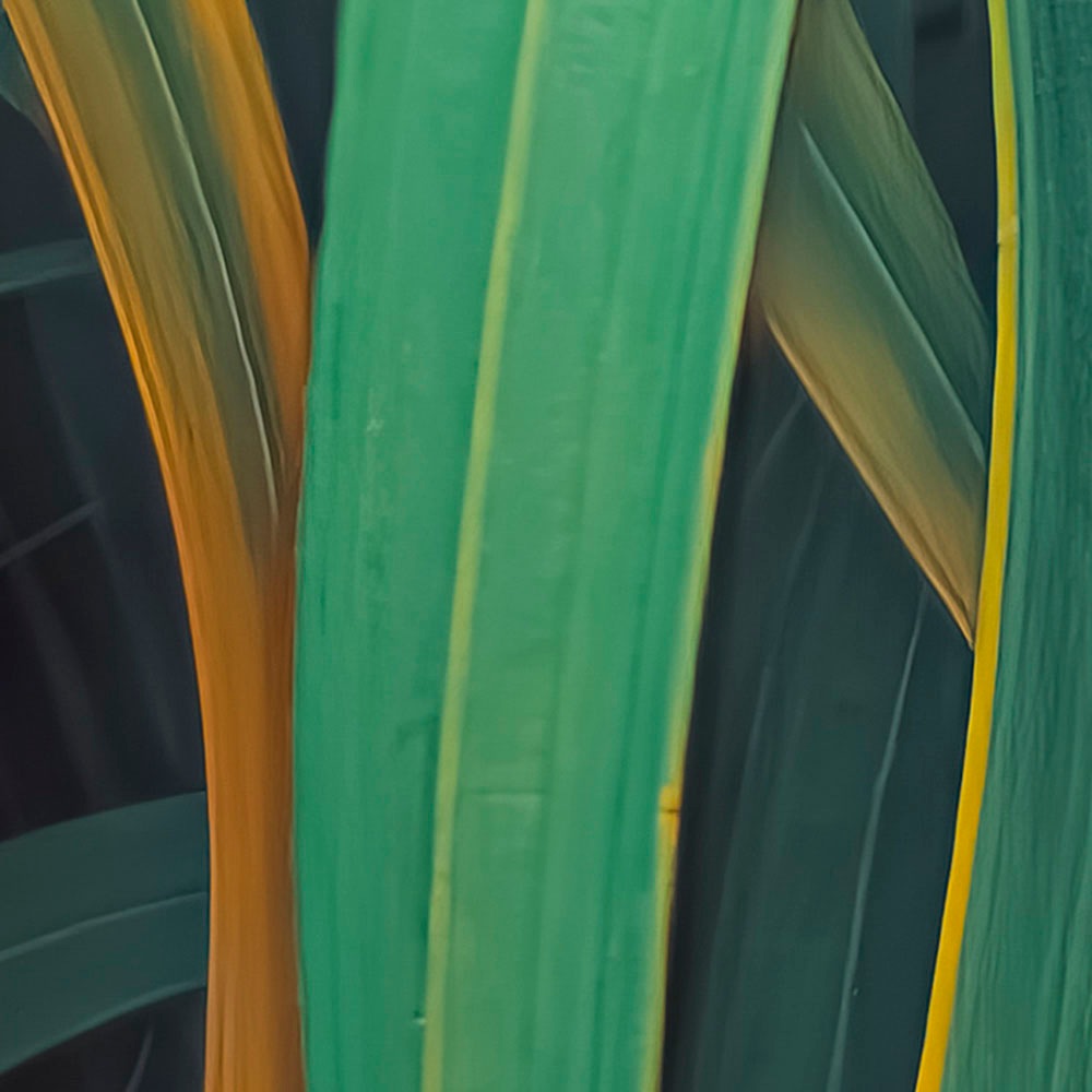 Komar Fototapete »Digitaldruck Vlies -  Foggy Fern - Größe 400 x 250 cm« bedruckt glatt Wohnzimmer, Schlafzimmer