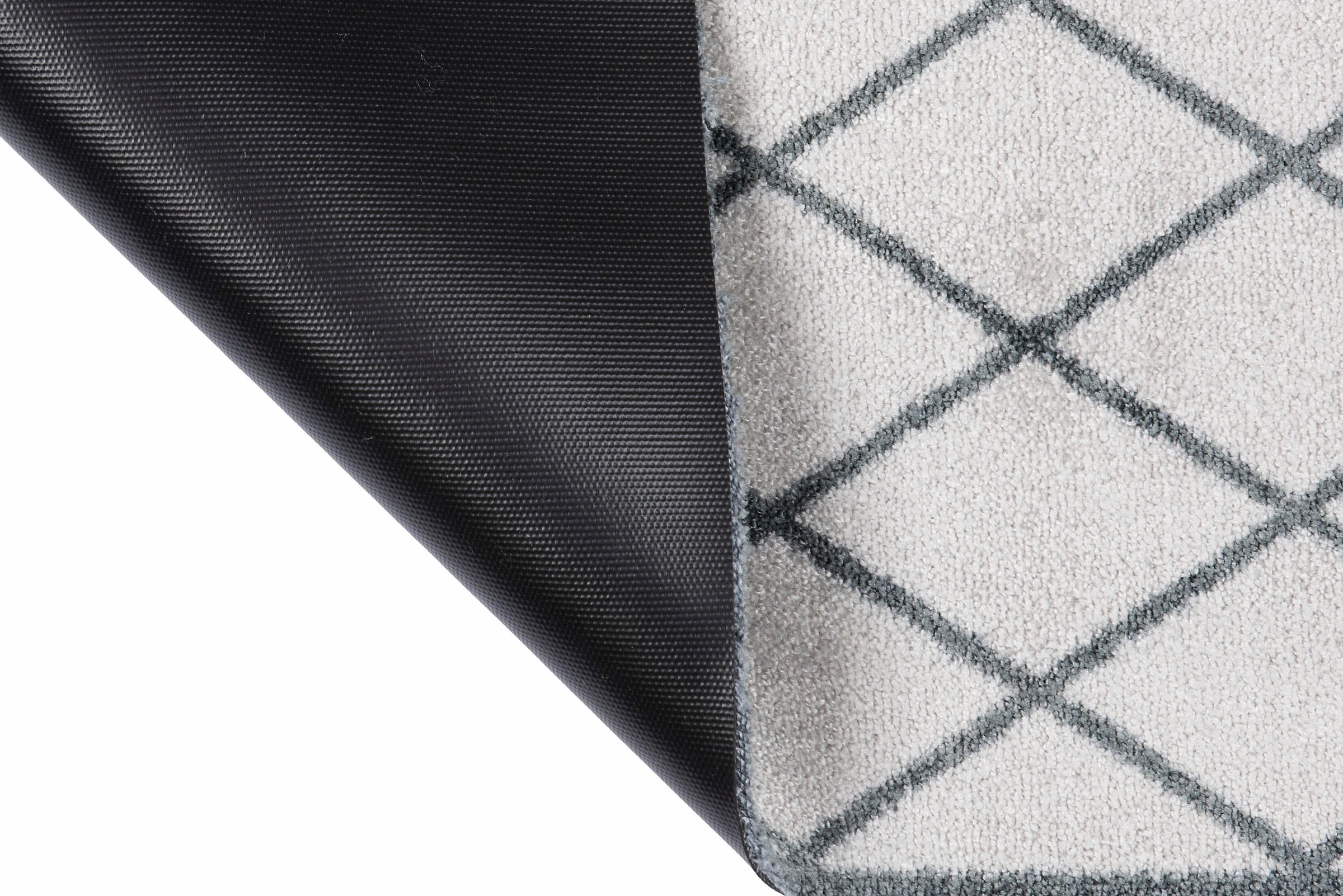 HANSE Home Läufer »Scale«, rechteckig, 7 mm Höhe, Rauten Design, Robust, Pflegeleicht, Waschbar, Rutschfest
