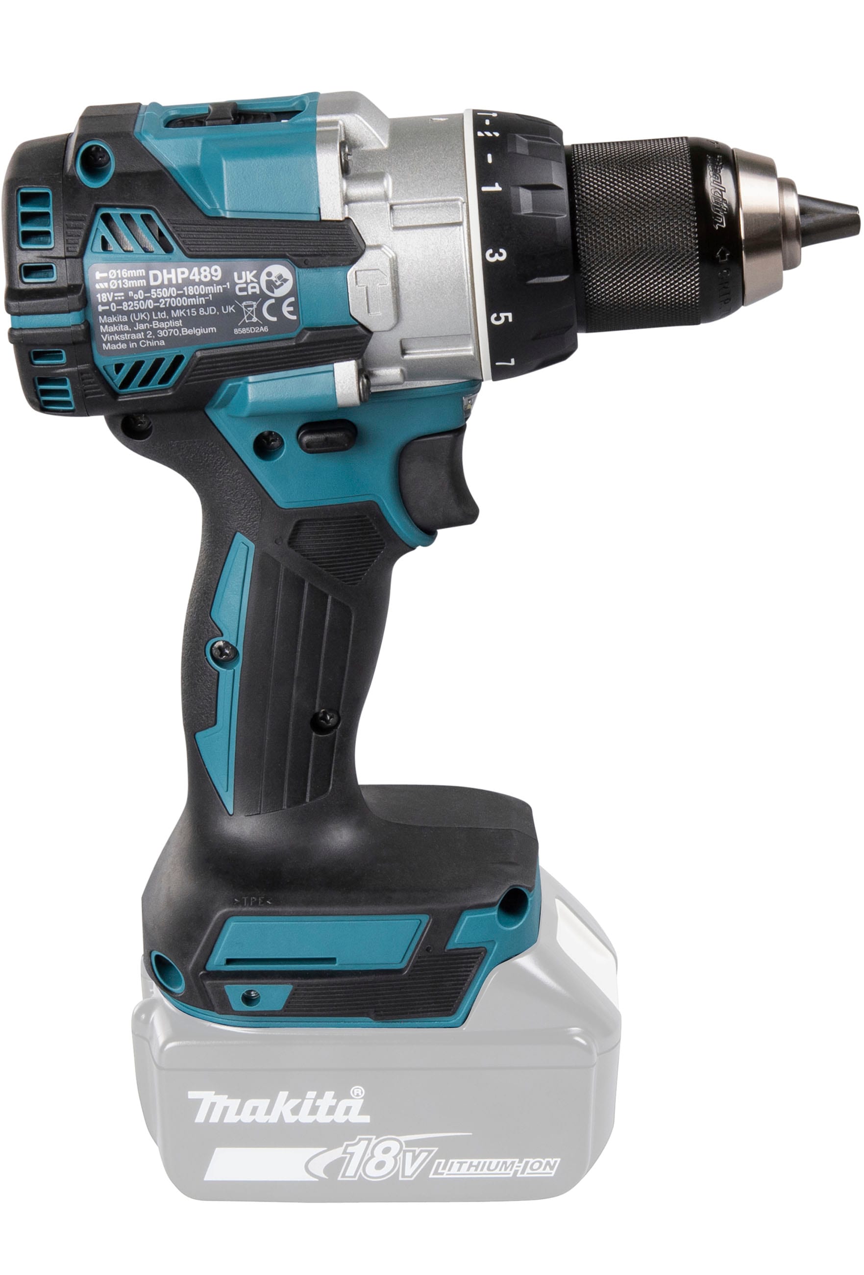 Makita Akku-Schlagbohrschrauber »»DHP489Z««, 18V, 73 Nm, 0-1.800 min-1