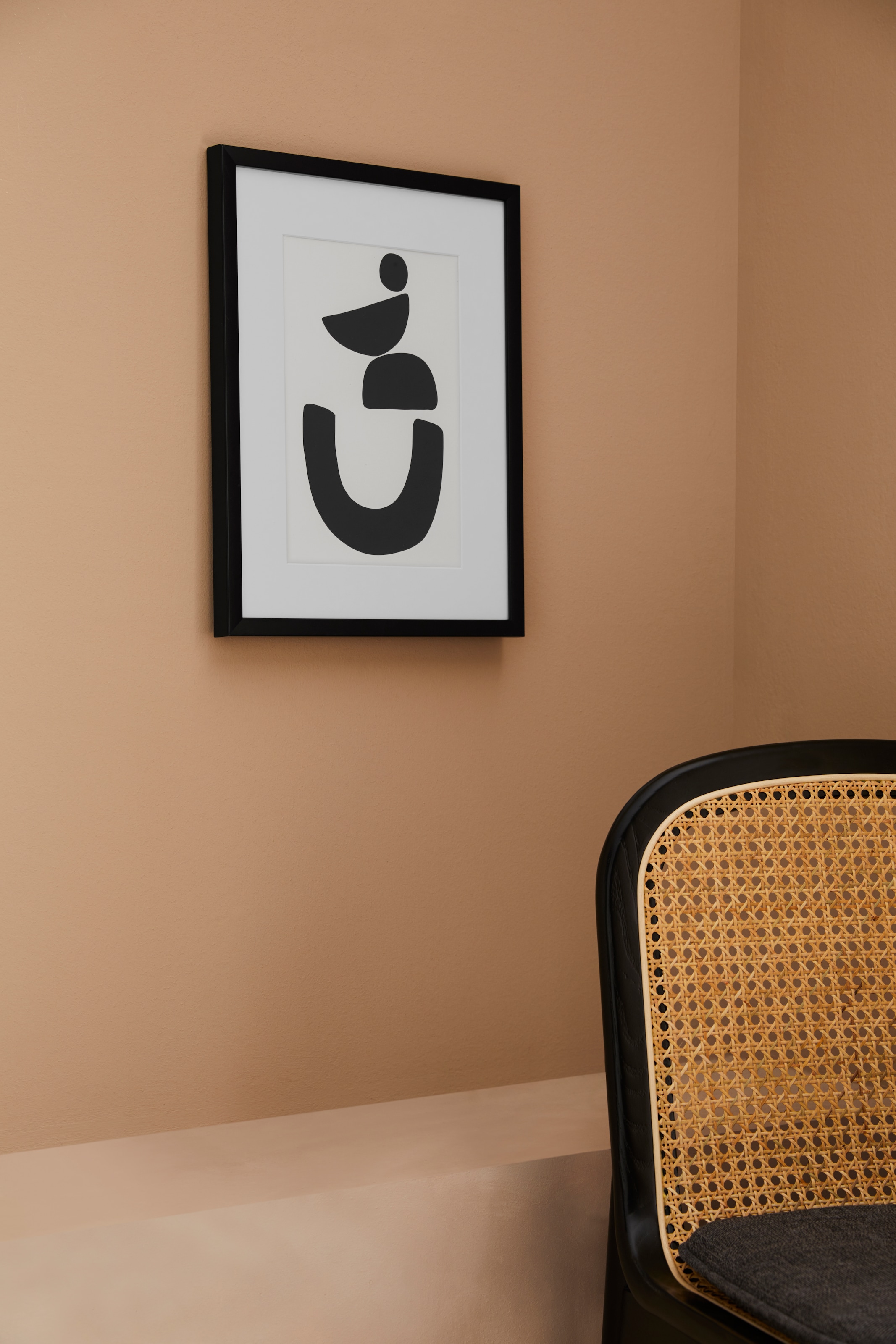 LeGer Home by Lena Gercke Bild »Black is Beautiful II« Abstrakt | Kunst | Modern | Schwarz-Weiß 1 Stk. tlg. HD Premium Poster-Druck inkl. Holzrahmen