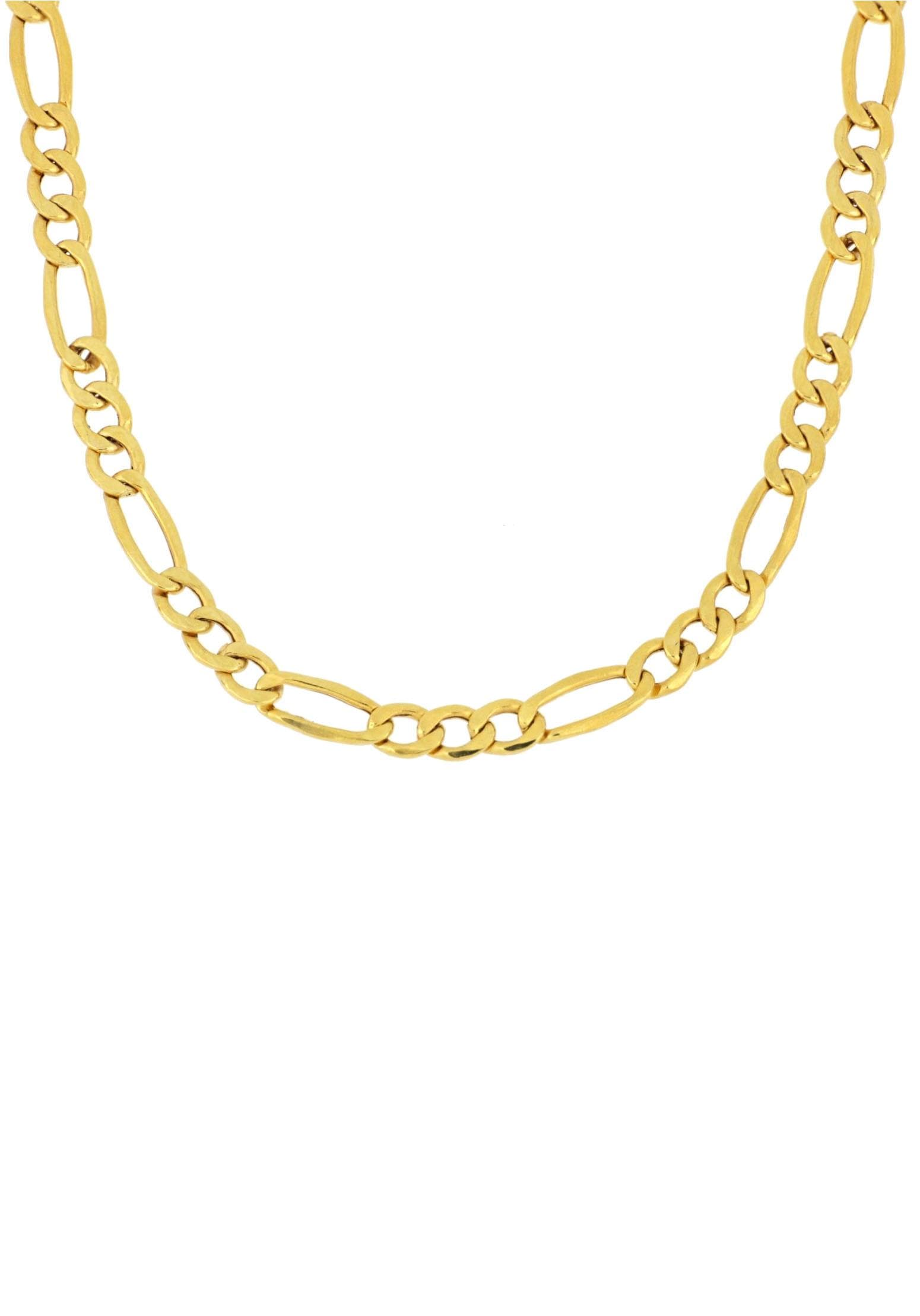 Schmuck Geschenk Gold 375 Halsschmuck Halskette Goldkette Figarokette«, zu  Hoodie, Kleid, Shirt, Jeans, Sneaker! Anlass Geburtstag Weihnachten