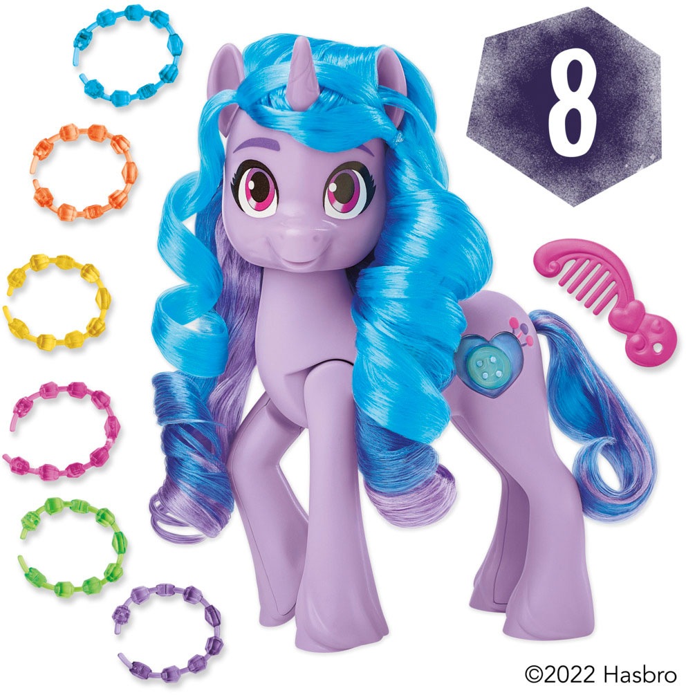 Hasbro Spielfigur »Izzy Moonbow«, mit über 20 Reaktionen und leuchtendem Schönheitsfleck