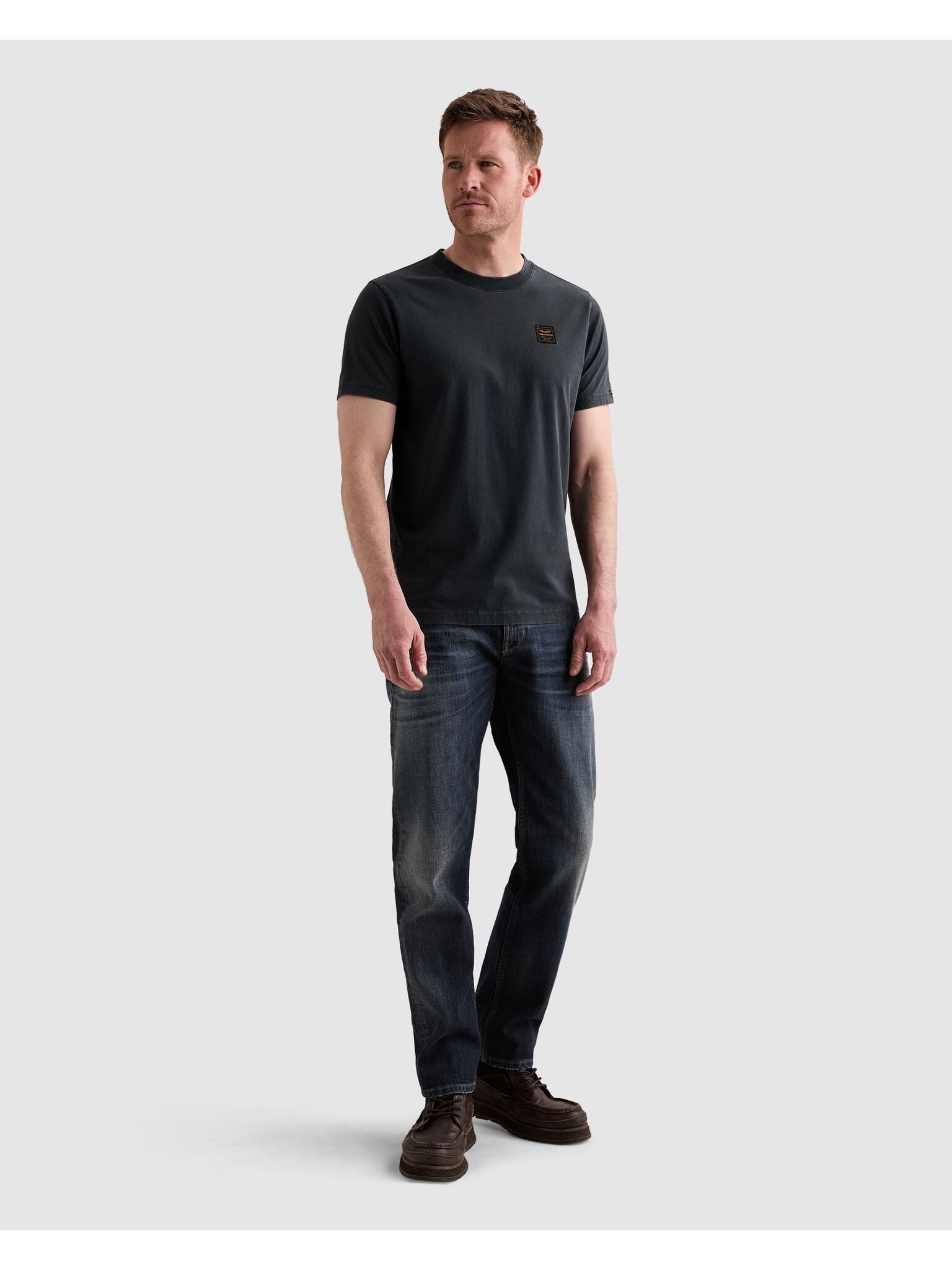 PME LEGEND T-Shirt Washed garment dye- gefärbt