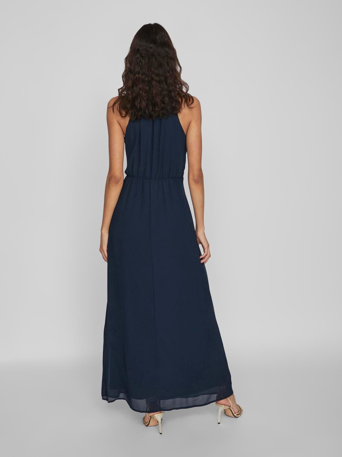 Vila Maxikleid »VIMILINA HALTERNECK MAXI DRESS - NOOS«