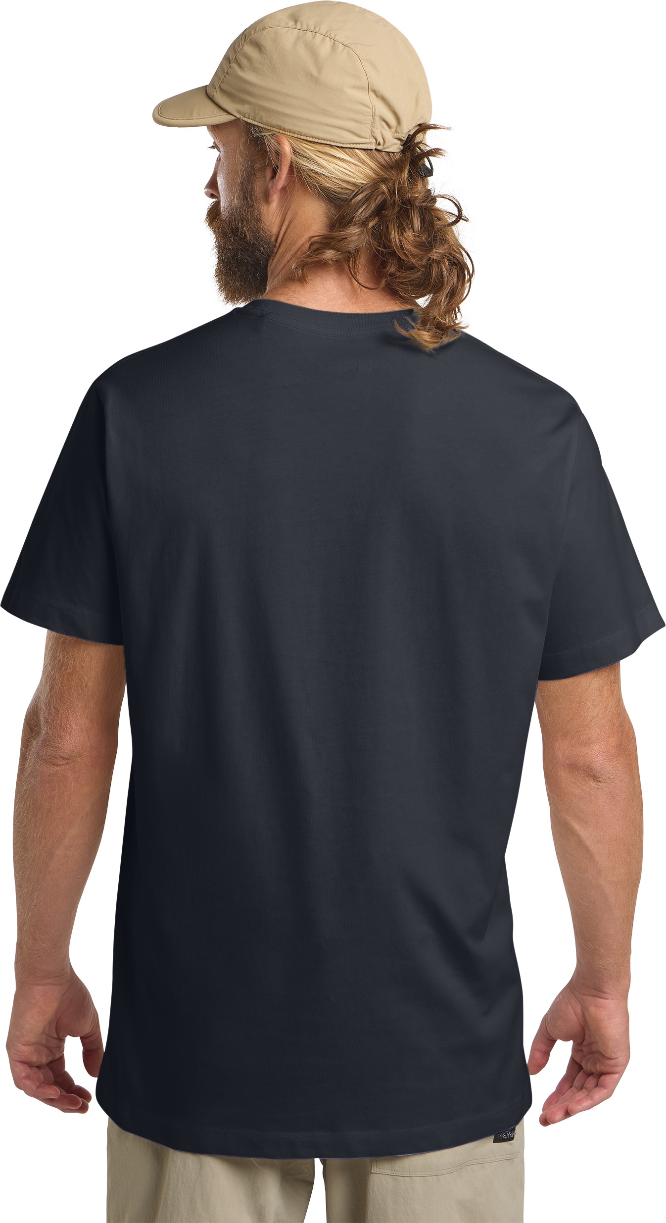 Jack Wolfskin T-Shirt »ESSENTIAL T M«, weiches, klassisches T-Shirt aus atmungsaktiver Bio-Baumwolle