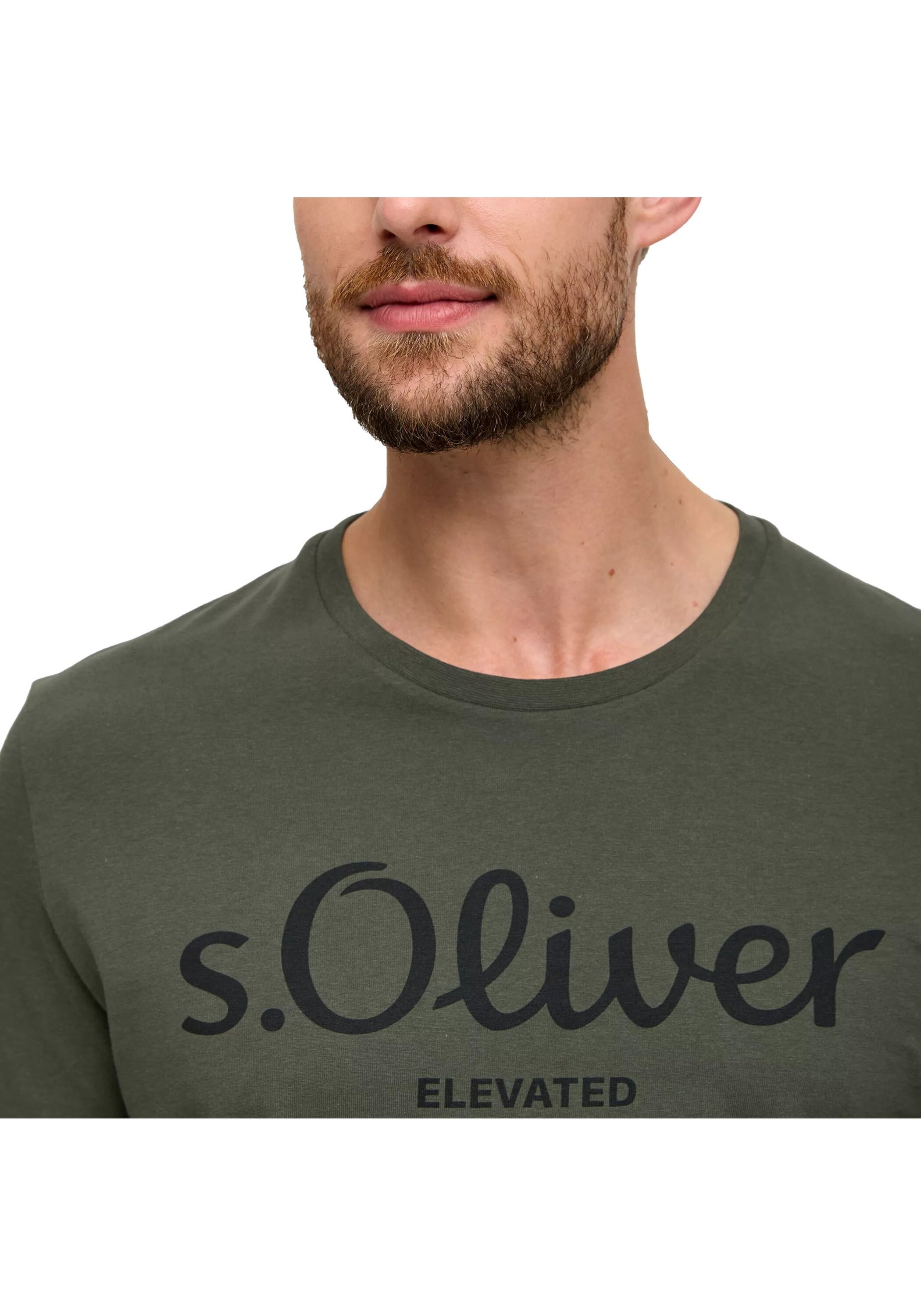 s.Oliver T-Shirt »T-Shirt Logo T-Shirt 1er Pack«