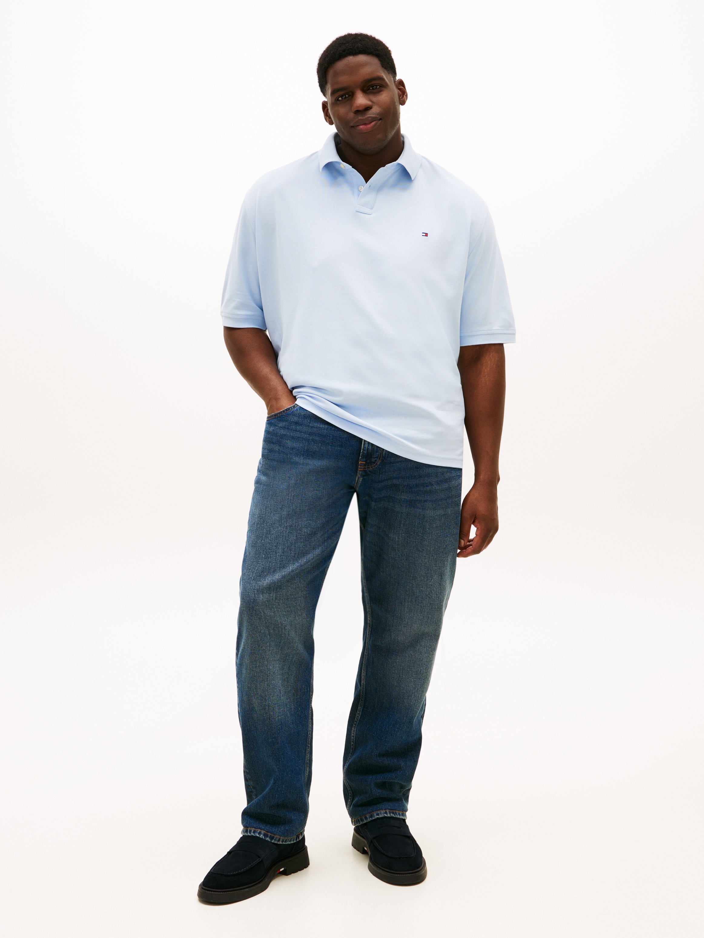 Tommy Hilfiger Big & Tall Poloshirt »Plus 1985« Große Größen, Pique, regular fit