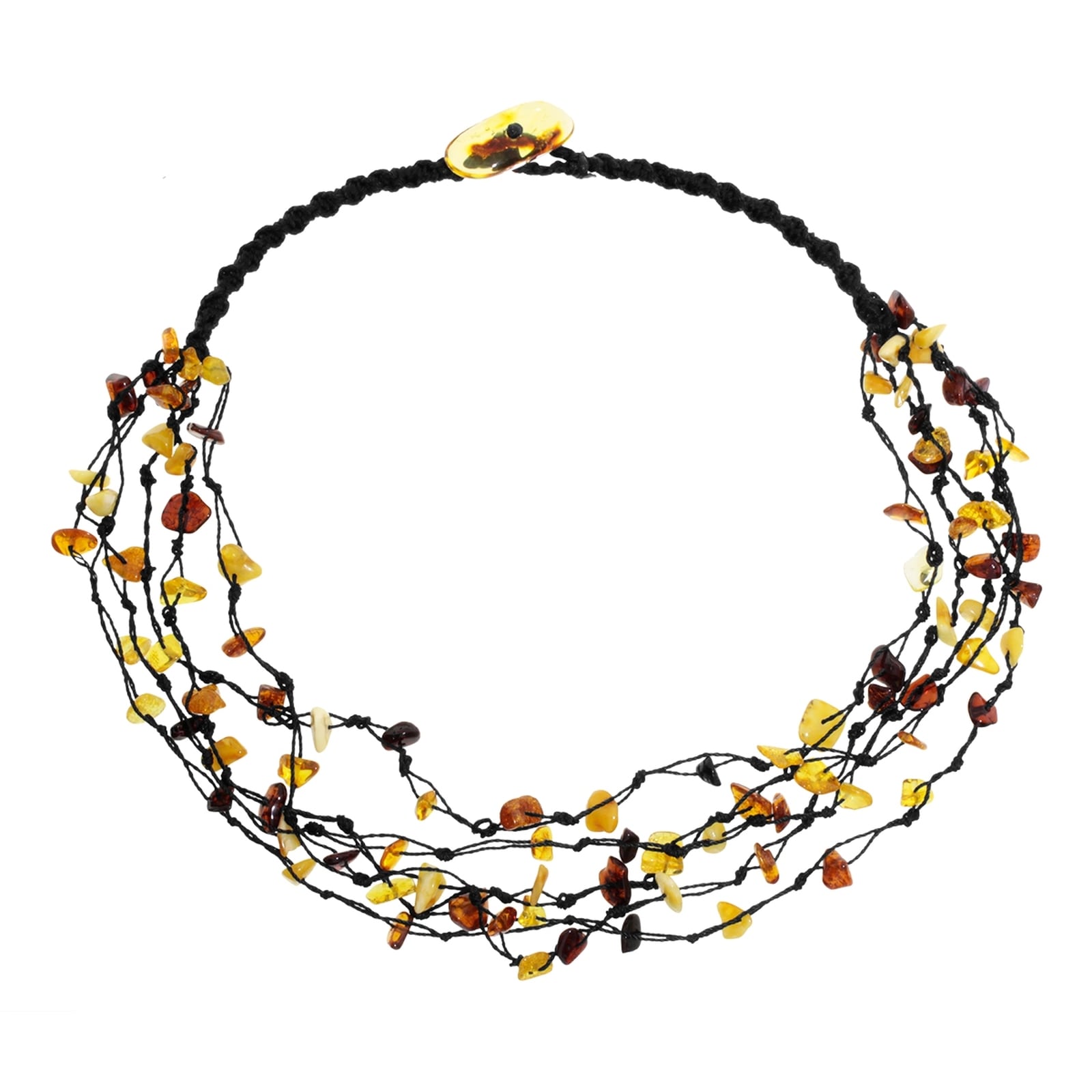 OSTSEE-SCHMUCK Kette ohne Anhänger »- Theda - Bernstein -,«
