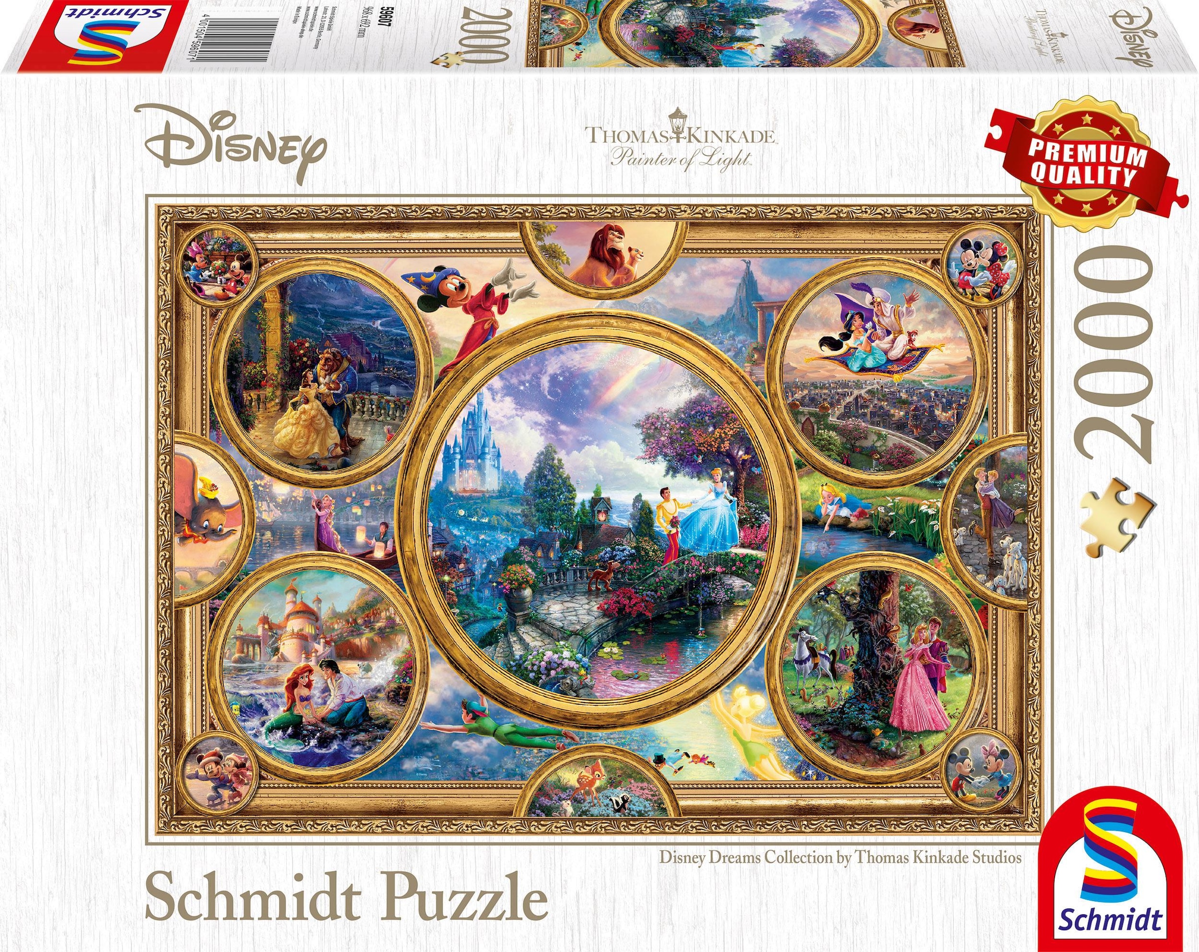 Puzzle »Disney, Collage«, Made in Germany
