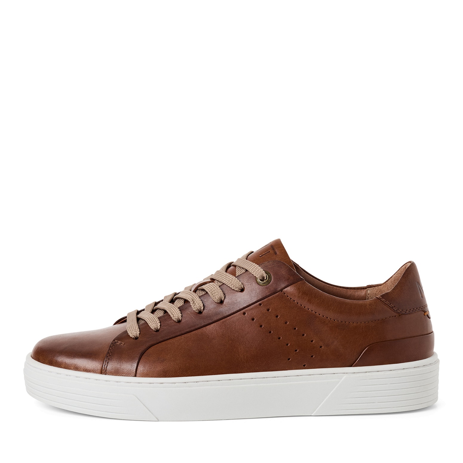 MARCO TOZZI Sneaker  Schnürschuh, Halbschuh, Freizeitschuh mit seitlichem Lochmuster