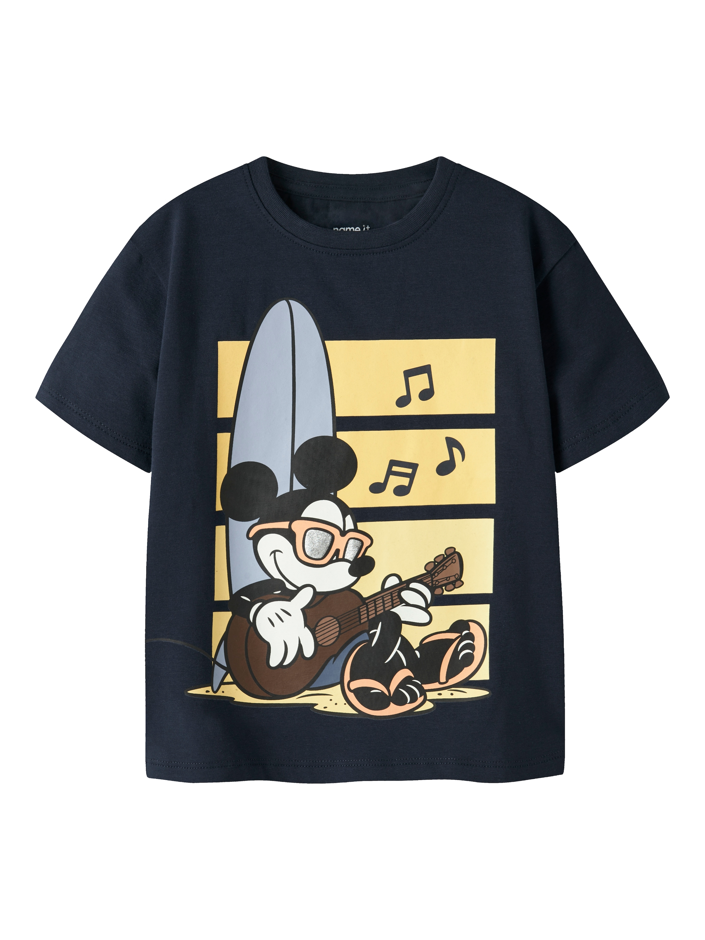 Name It T-Shirt »NMMART MICKEY SS NREG TOP BOX WDI« Baumwollmischung, regular fit