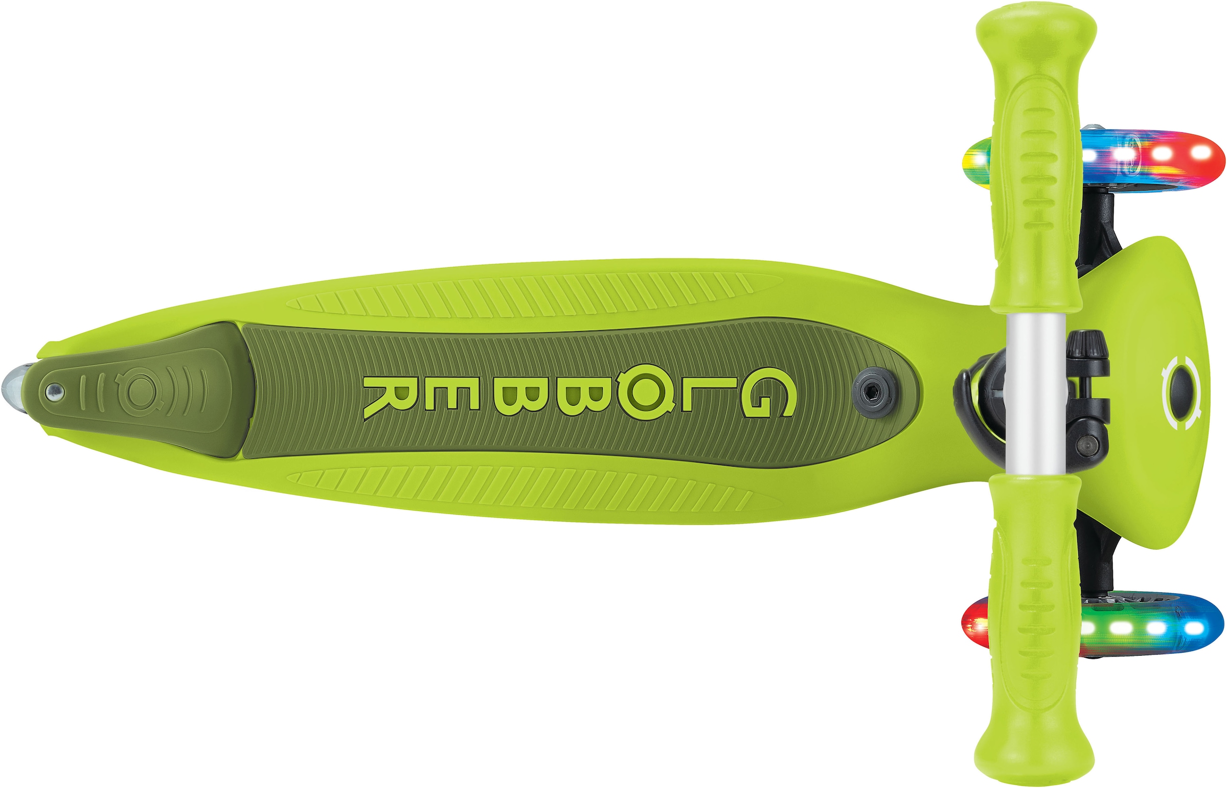 Globber Tretroller »GO-UP ACTIVE LIGHTS mit Leuchtrollen« Dreirad, Laufrad und Scooter