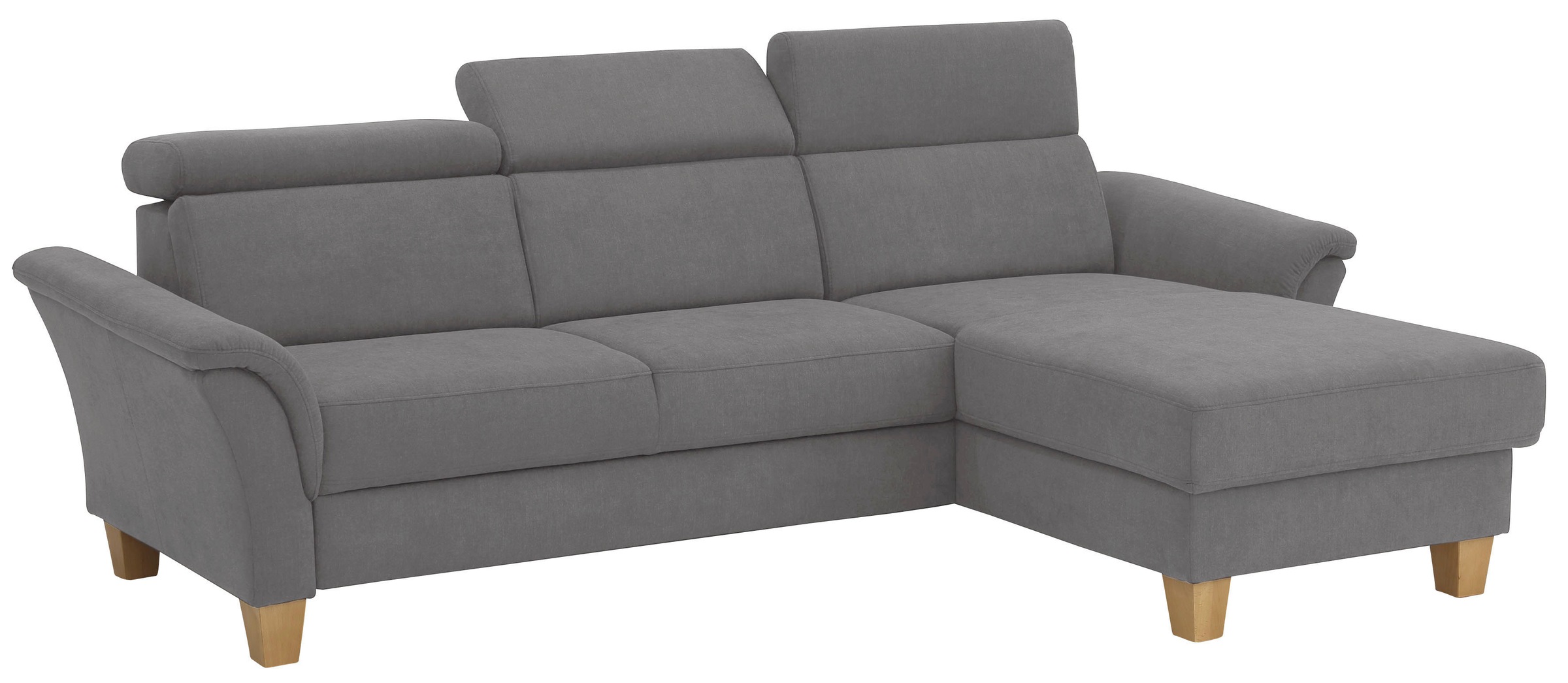 Home affaire Ecksofa »Conville L-Form«, Federkern, wahlweise mit Bettfunktion und Bettkasten bzw. Stauraum