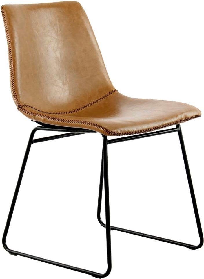 Kayoom Stuhl »Caila 110 2er-Set, Esszimmerstuhl in robuster Aufmachung«, (Set), 2 St., pflegeleicht, modern, strapazierfähig, integrierbar in jeden Wohnstil