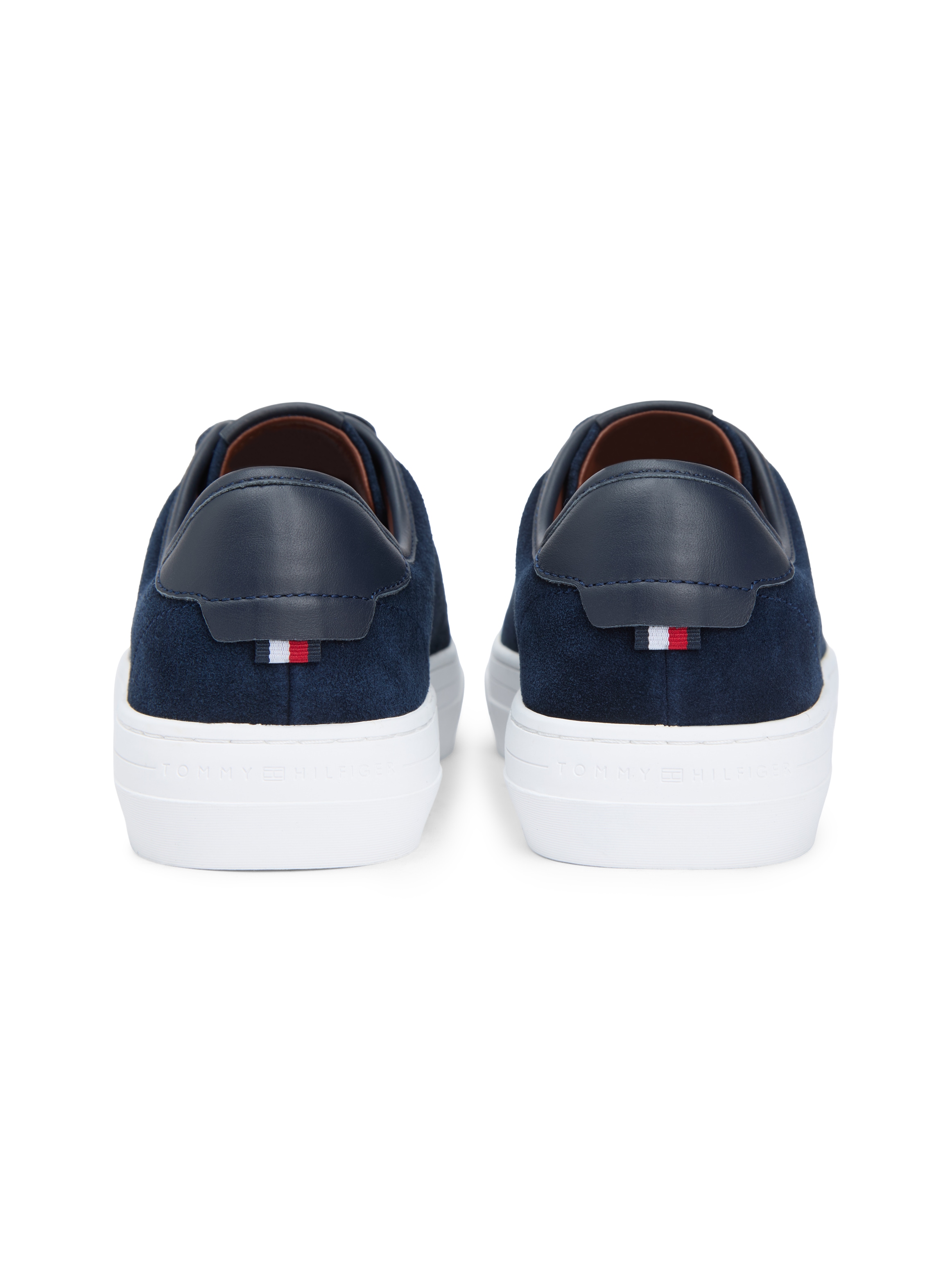 Tommy Hilfiger Sneaker »PREMIUM DRESS LEATHER MIX«  , Freizeitschuh, Halbschuh, Schnürschuh, weich gepolsterter Schaftrand
