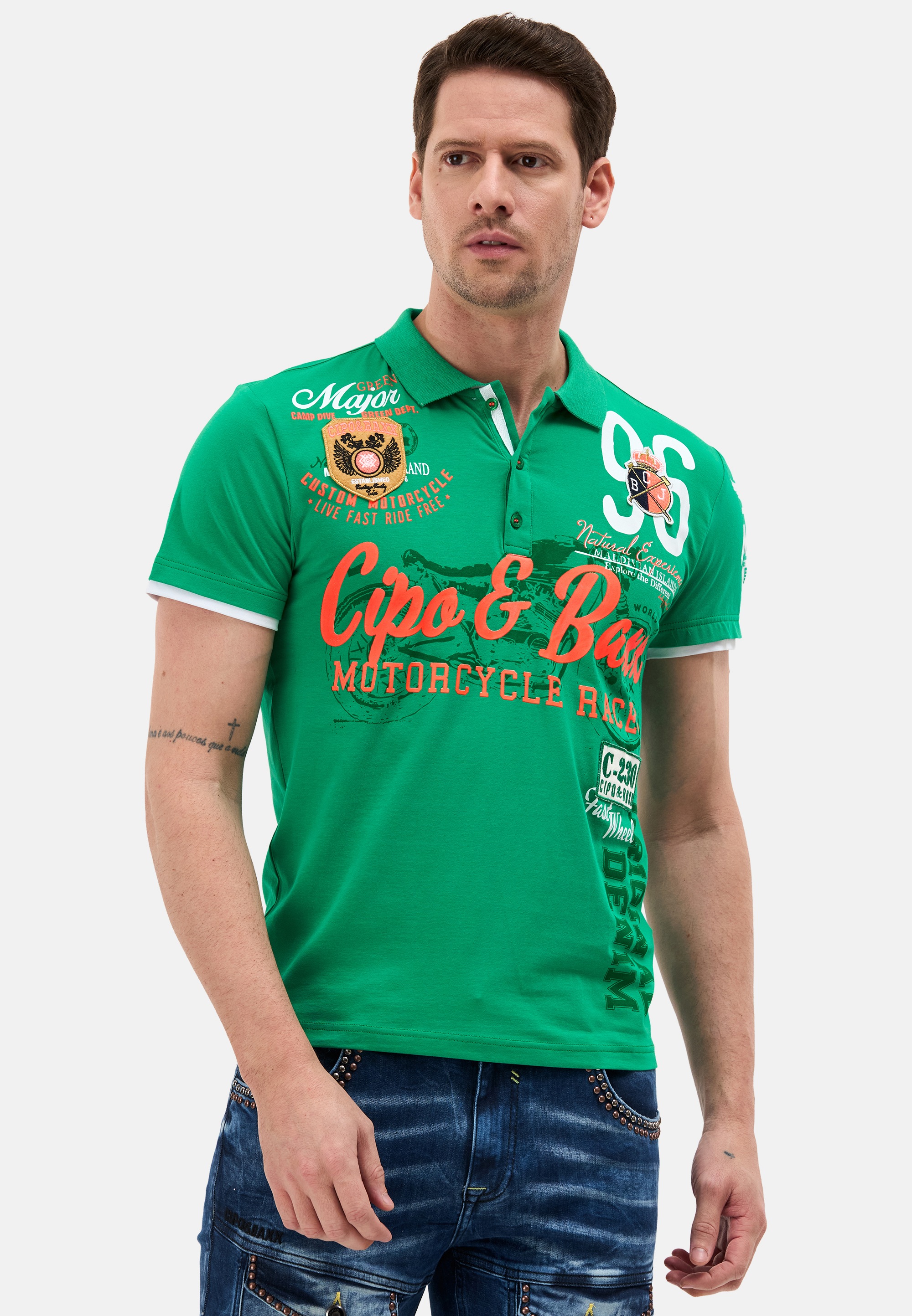 Cipo & Baxx Poloshirt