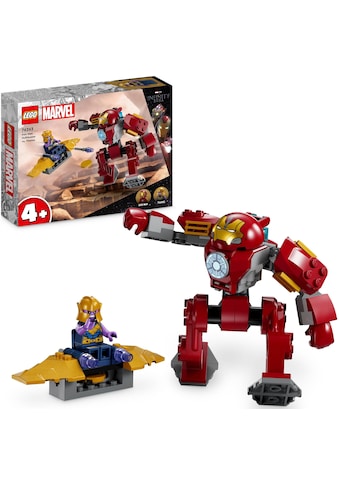 Konstruktionsspielsteine »Iron Man Hulkbuster vs. Thanos (76263), LEGO® Marvel«, (66 St.)