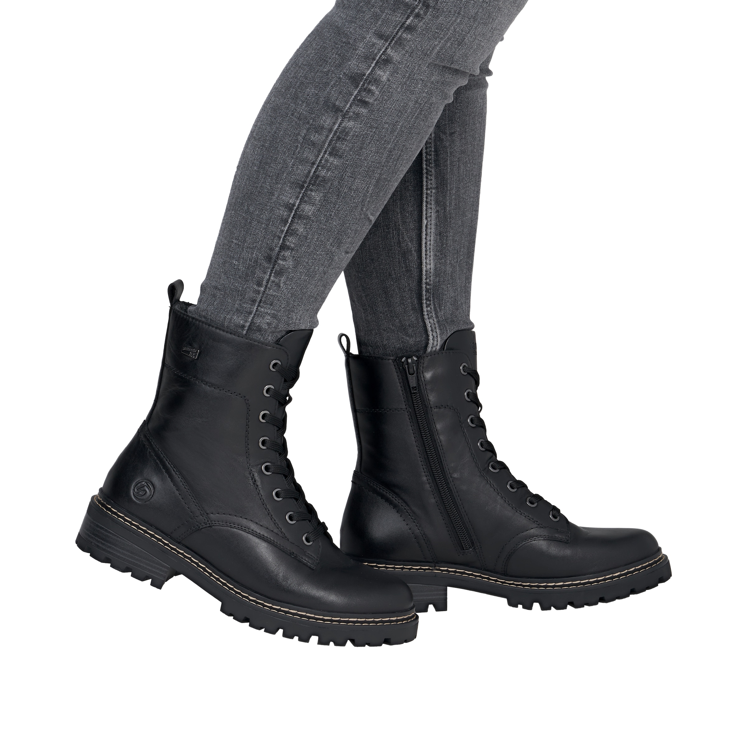 Remonte Schnürboots  Schnürstiefelette mit Innenreißverschluss, TEX-Membrane