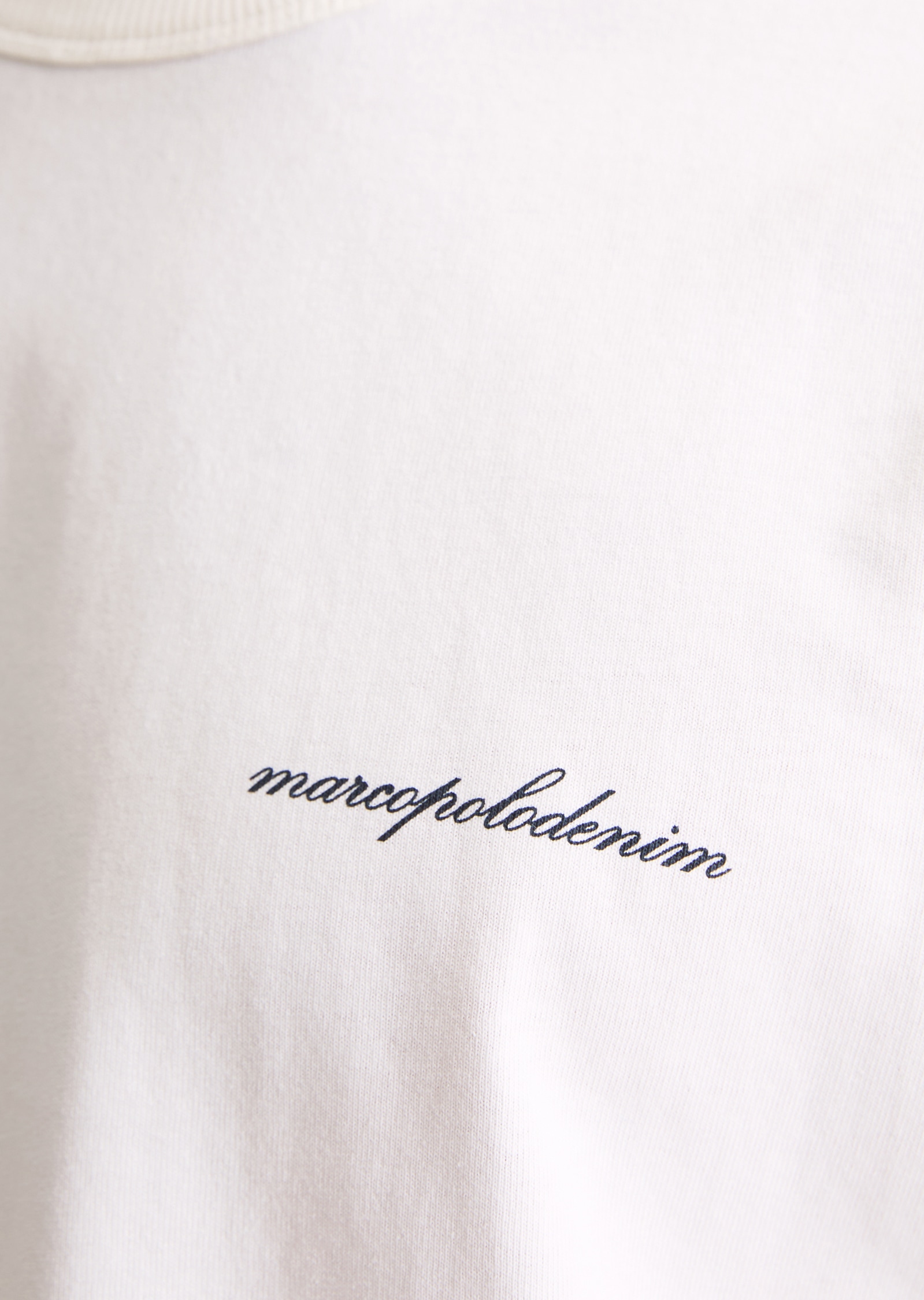Marc O'Polo DENIM T-Shirt mit großem Rückenprint, relaxed fit, Rundhals
