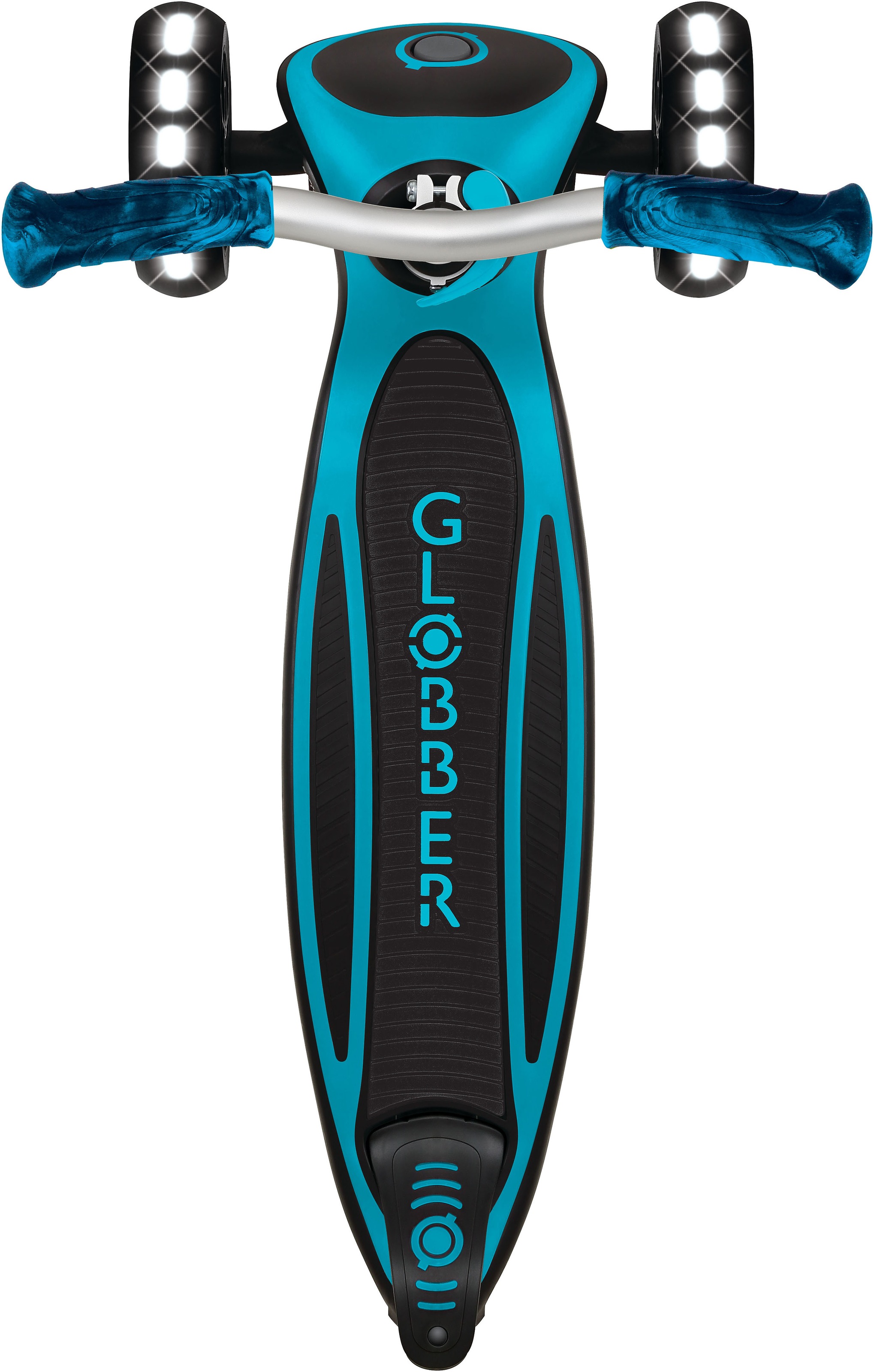 Globber Tretroller »ACE LIGHTS, mit Leuchtrollen«