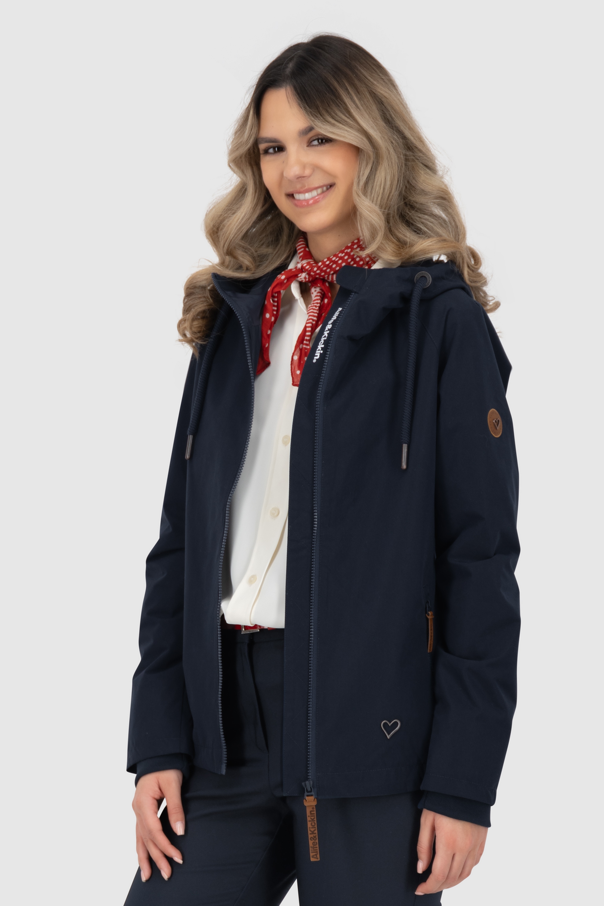 Alife & Kickin Outdoorjacke »BEEKEAKA« mit Kapuze