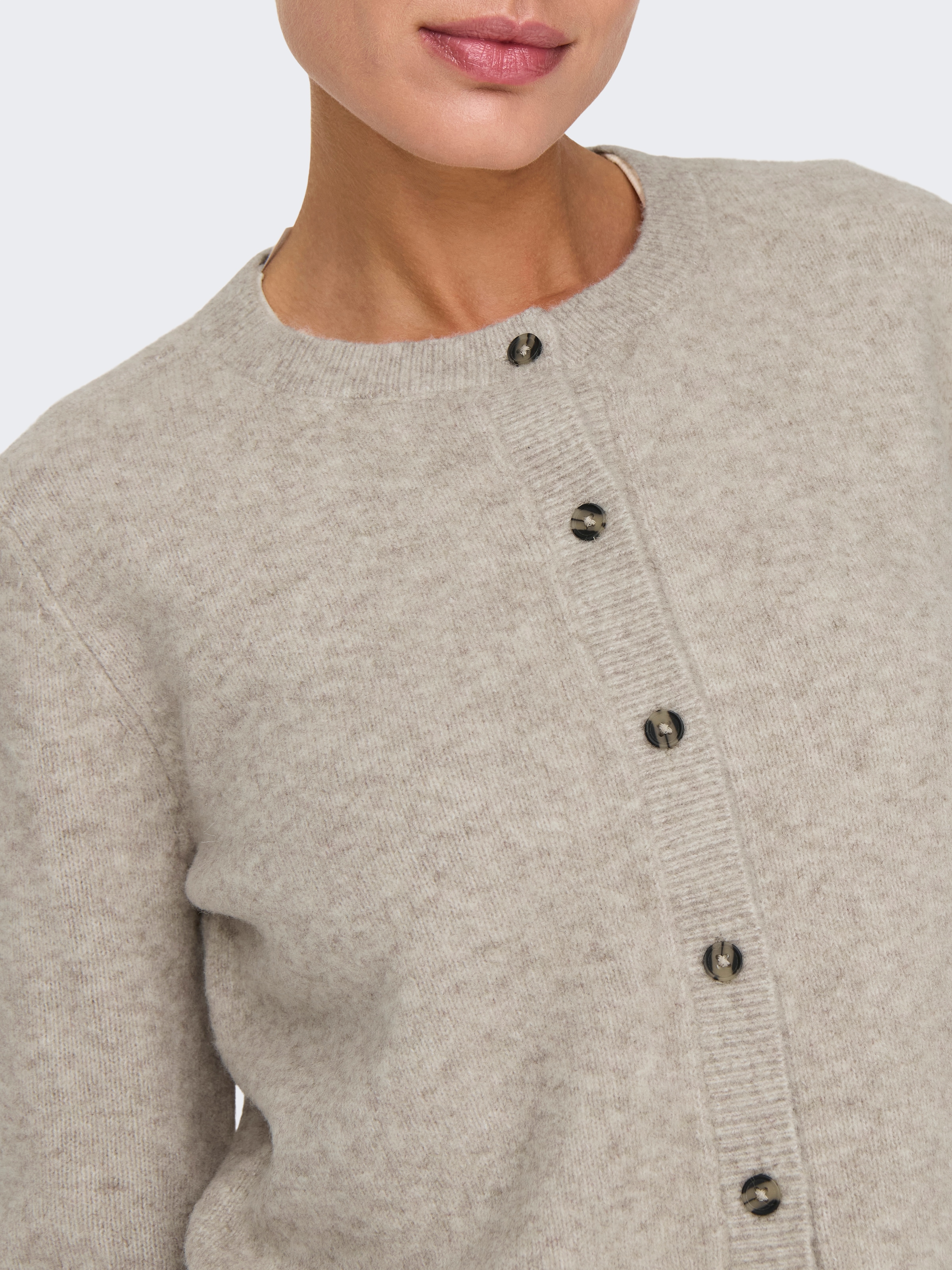 JDY Strickjacke »JDYCHLOE LIFE L/S CARDIGAN KNT NOOS« Materialmix,