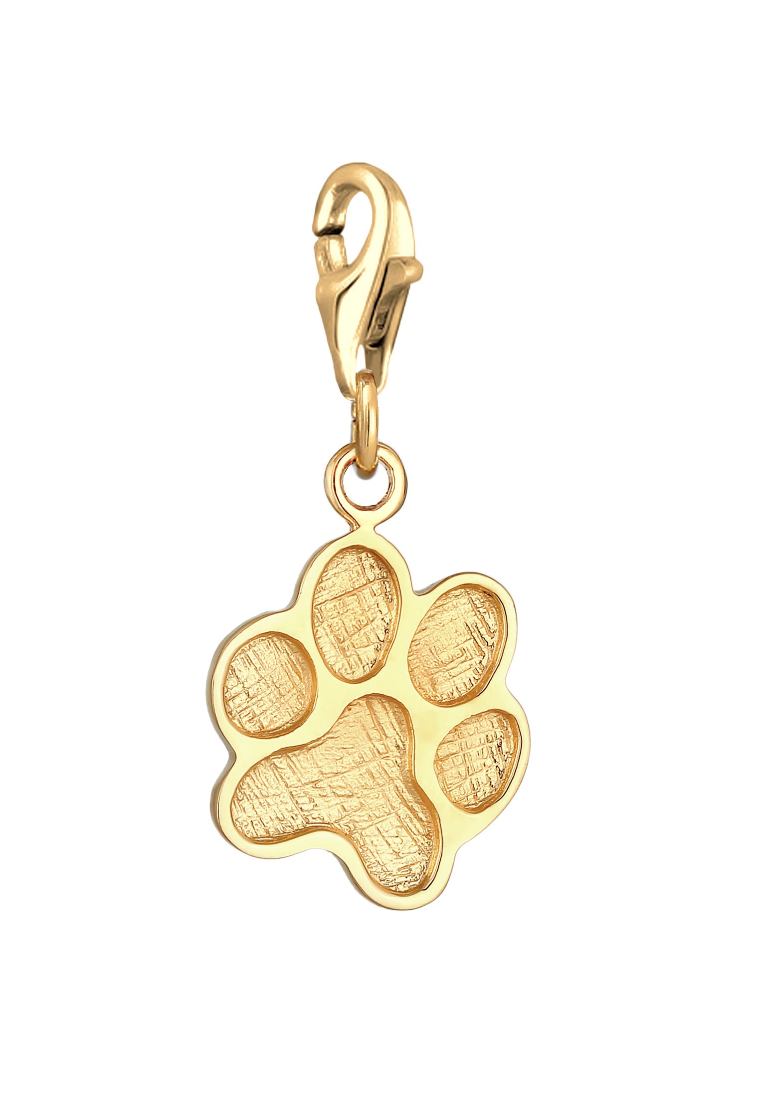 Elli Charm-Einhänger »Charm Katze Hund Pfote Tier 925 Silber«