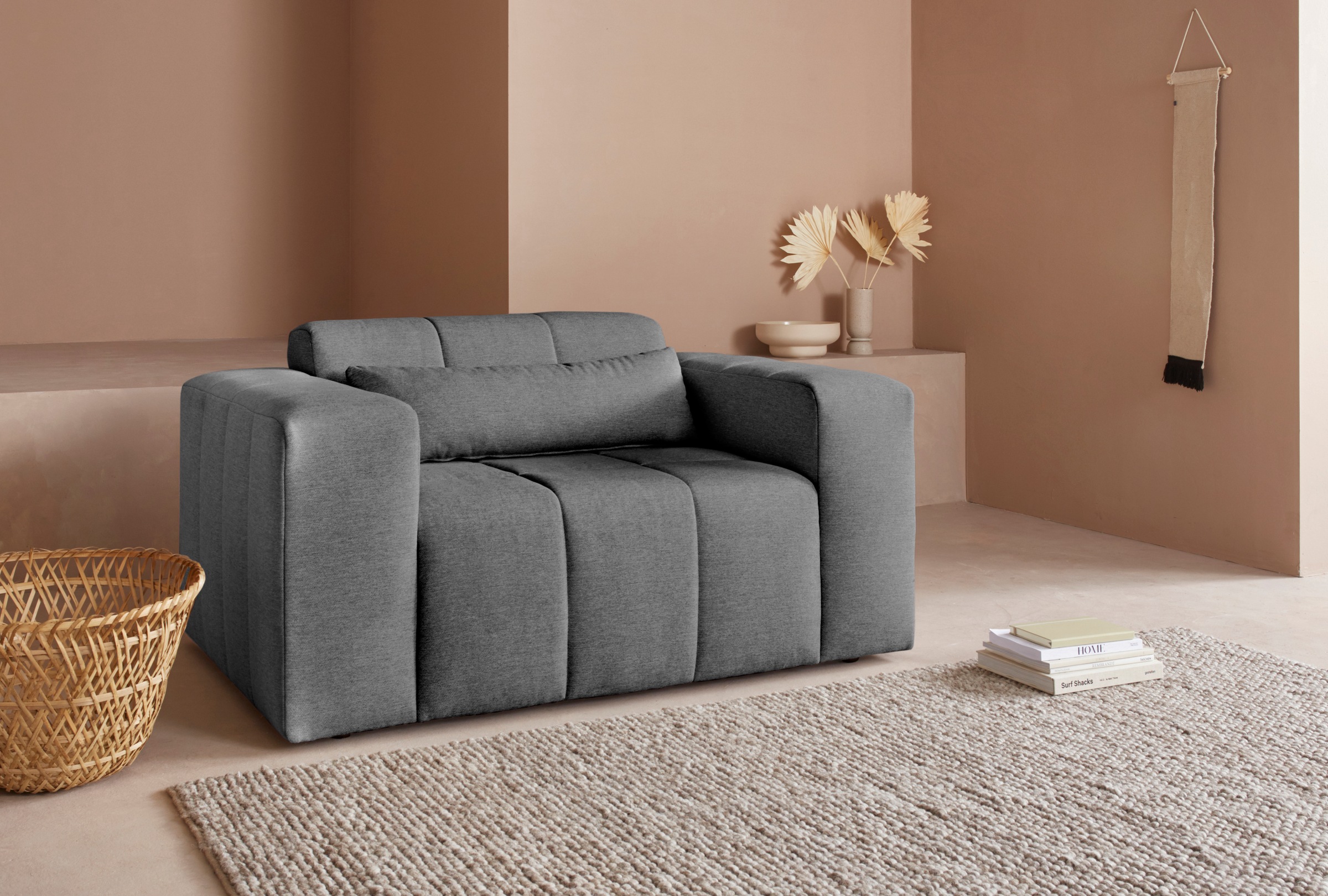 LeGer Home by Lena Gercke Loveseat »Maileen Sessel«, passend zur Modulserie "Maileen" - separat stellbar
