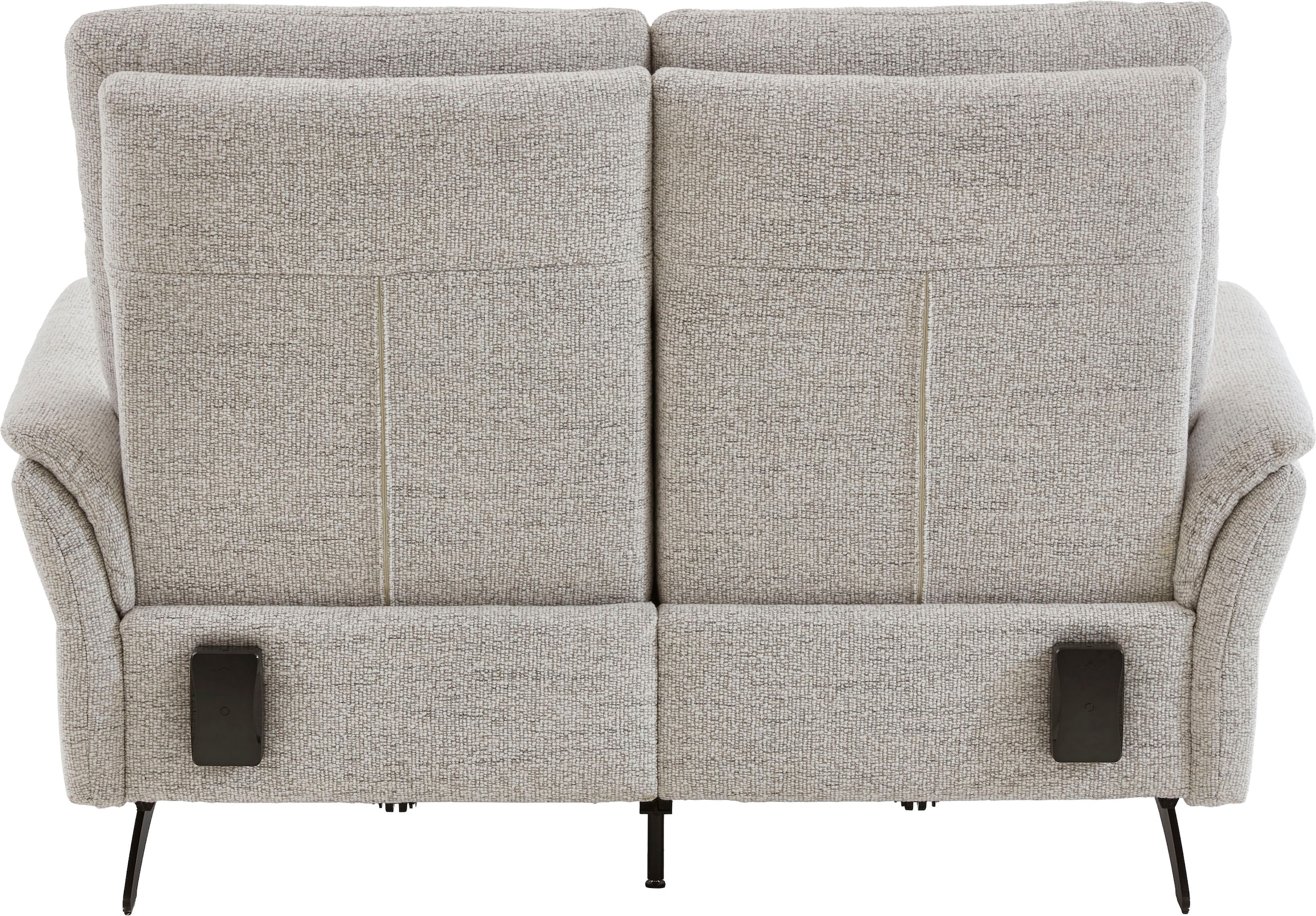 Home affaire 2-Sitzer »Aventis Sofa mit motorischer Relaxfunktion, Breite 161 cm« inkl. ergonomische Lehne, echter Rücken & saugroboterfreundliche Kufen