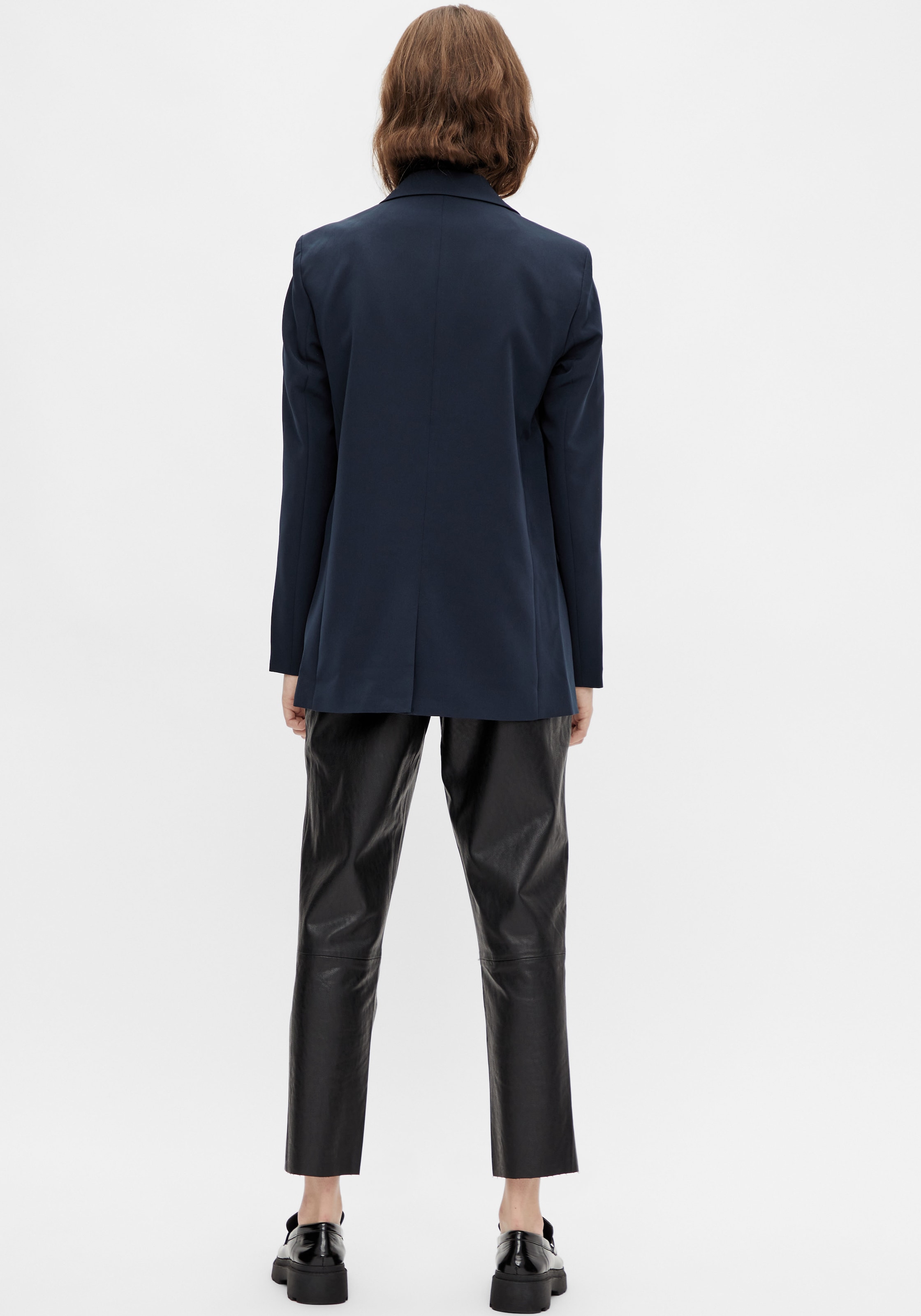 pieces Longblazer »PCBOSELLA LS LOOSE BLAZER NOOS«, in leichter Oversize Form