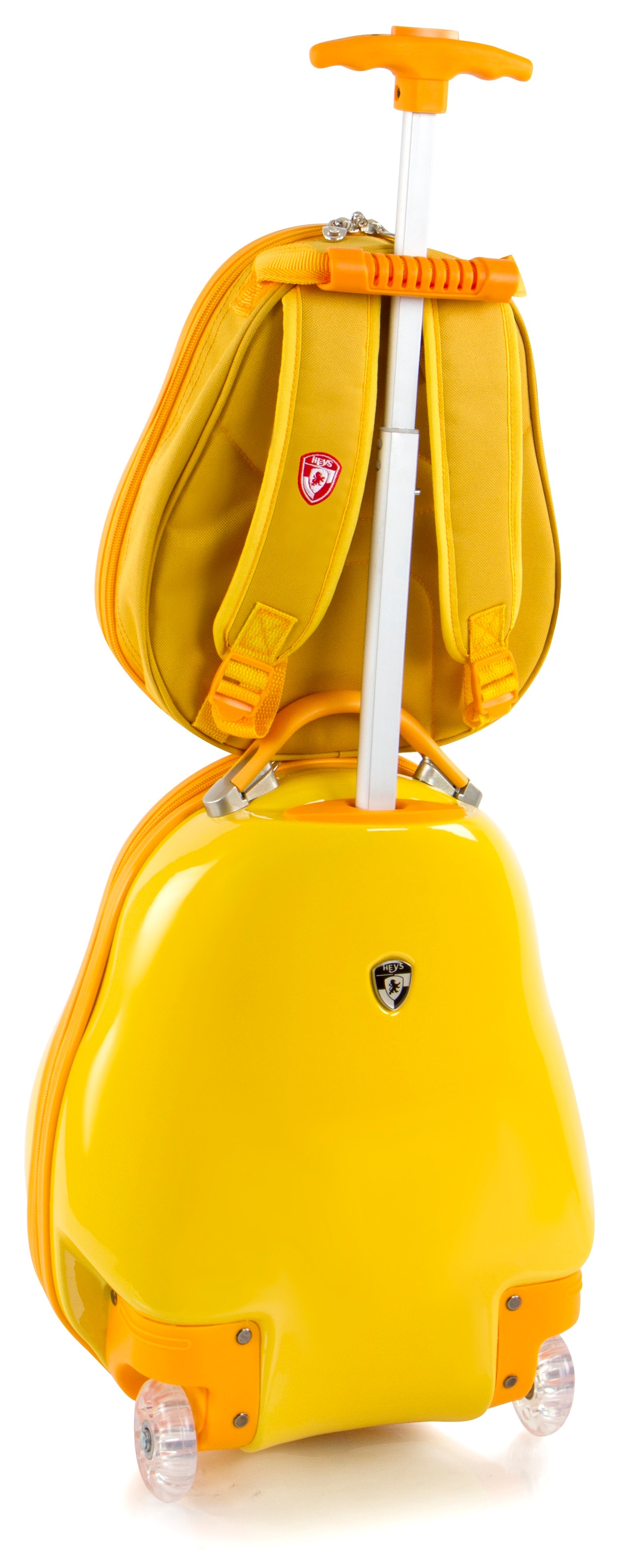 Heys Kinderkoffer »Travel Tots, 46 cm«, (Set, 2 St.), 2 Rollen, Heys x Joachim Llambi Kindertrolley Handgepäck-Koffer