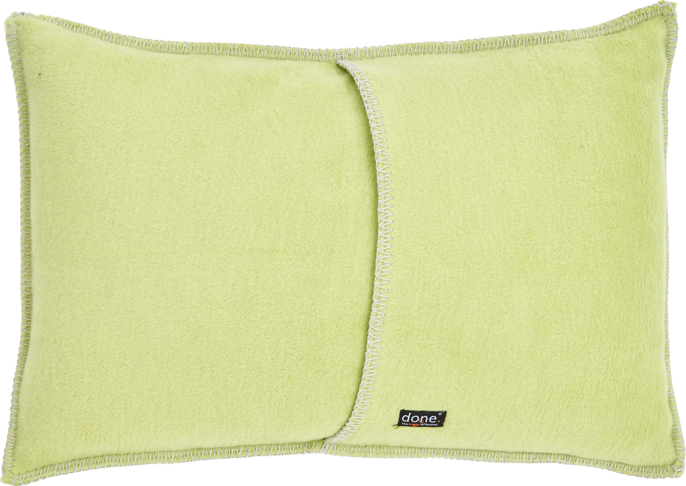 done.® Dekokissen »Cozy«, unifarben, Hotelverschluss, Kissenhüle ohne Füllung, 1 Stück