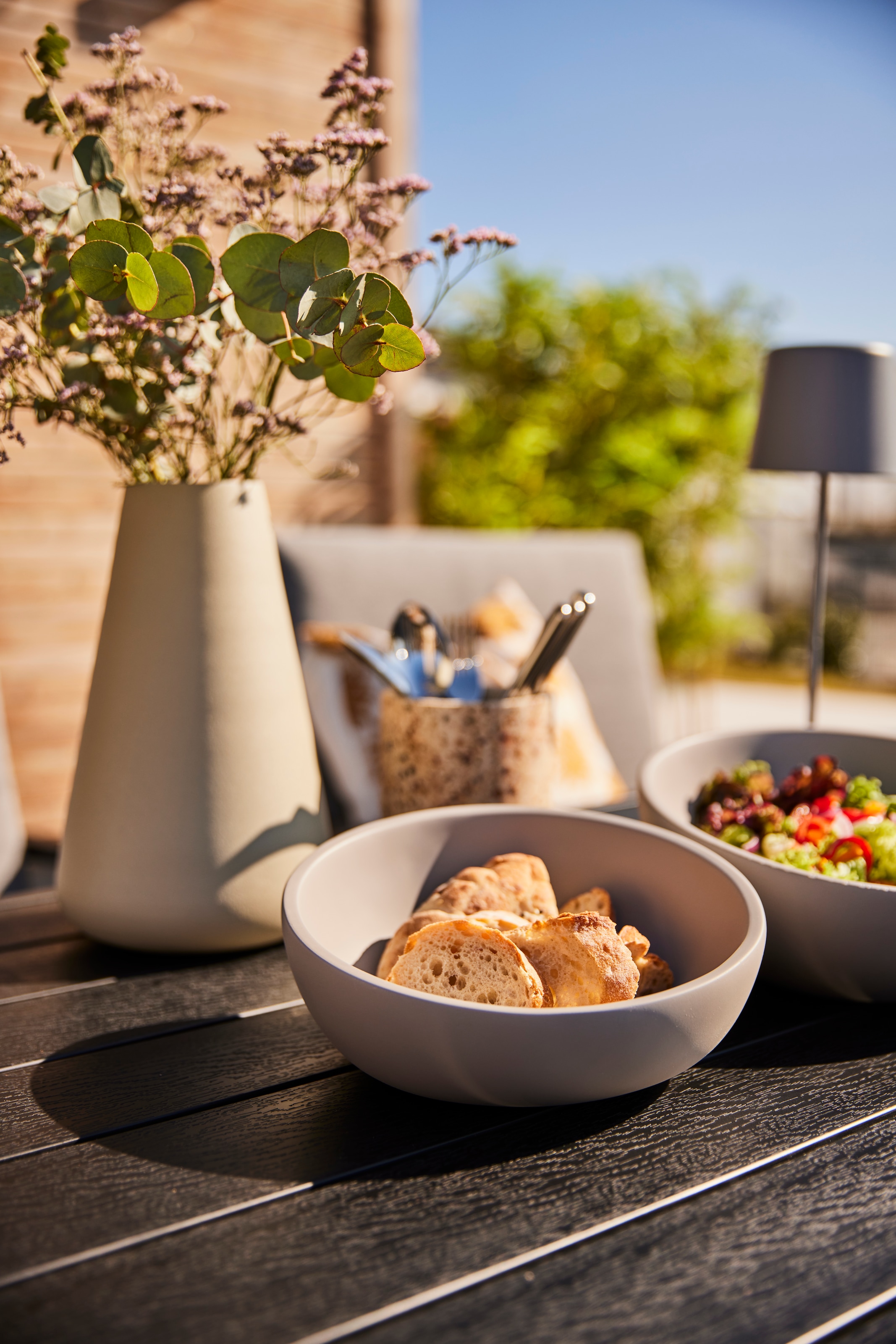 andas Tischvase »Nilsby« Dekovase, aus Aluminium, Höhe ca. 27 cm