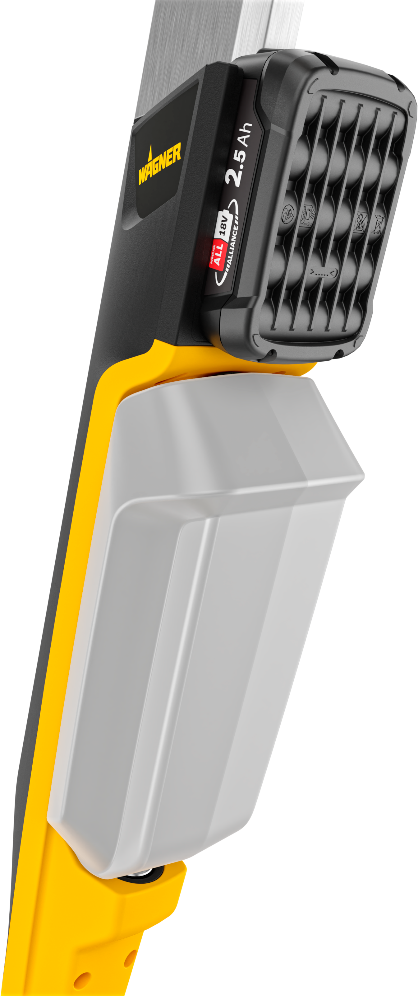 WAGNER Hartbodenreiniger »Levaro PowerBrush 18V« ohne Akku und Ladegerät