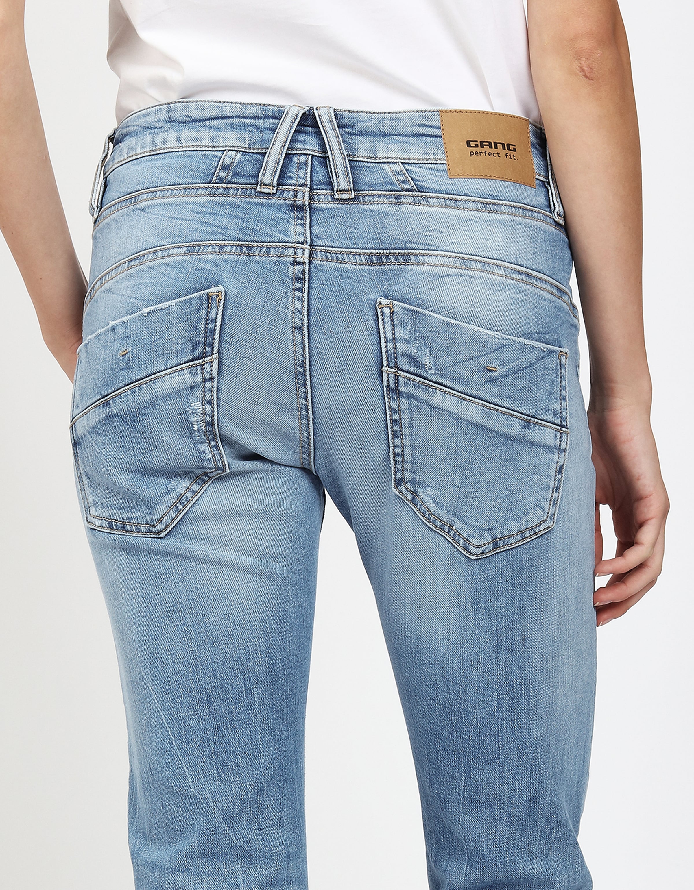 GANG Relax-fit-Jeans »94GERDA« elastische Denimqualität für hohen Tragekomfort