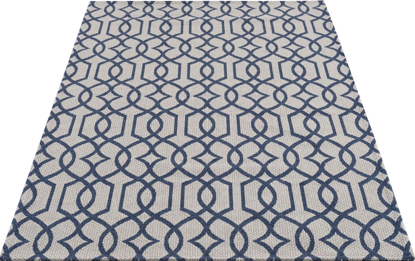 Carpet City Teppich online kaufen »Cotton«, rechteckig, 100% Flachgewebe, Baumwolle,Marokkanisch, Pflegeleicht