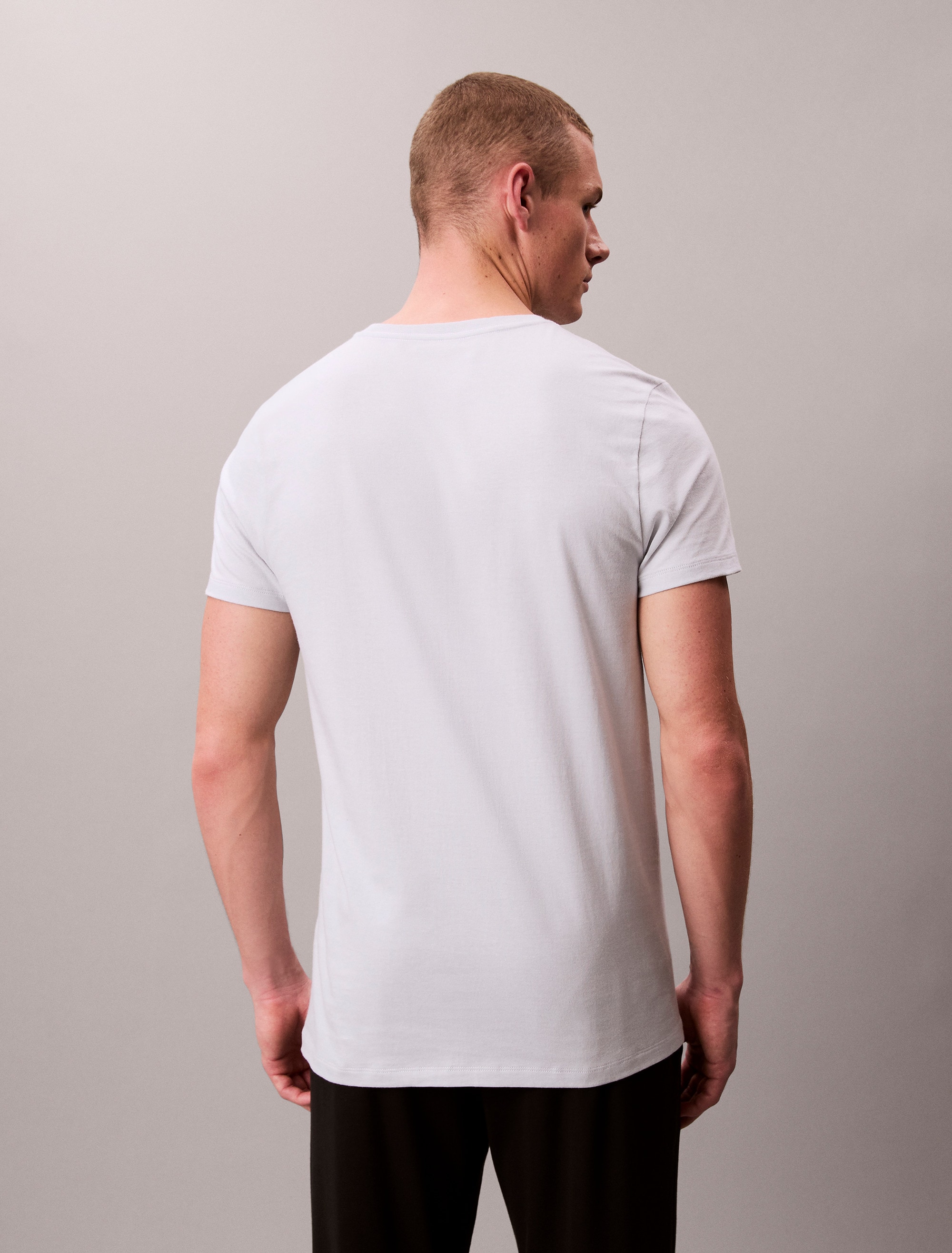 Calvin Klein Underwear T-Shirt »S/S CREW NECK 3PK«, (Packung, 3 tlg., 3er-Pack), mit Logostickerei