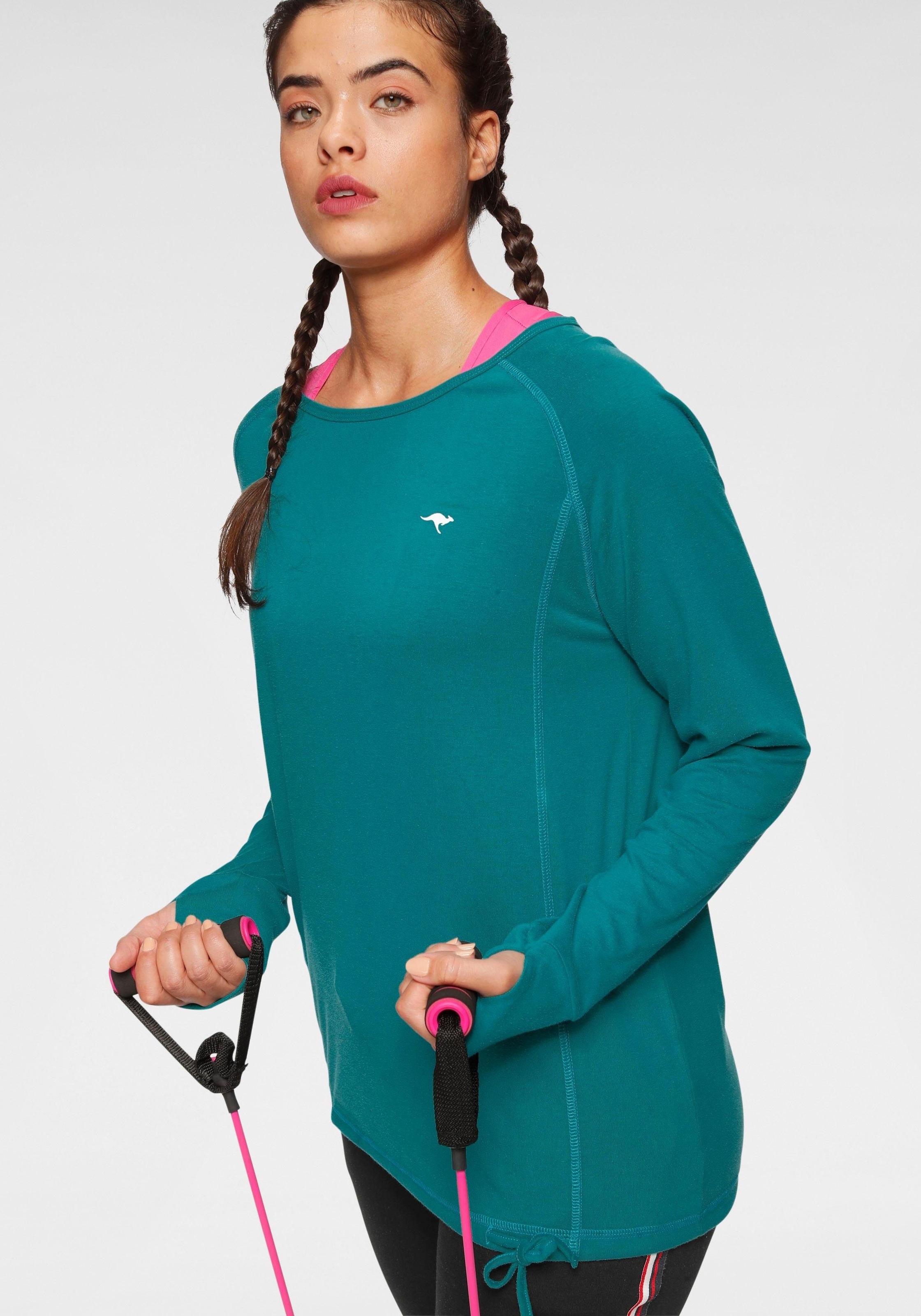 KangaROOS Langarmshirt Große Größen