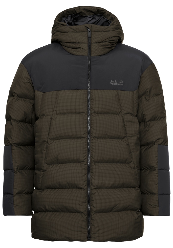 Jack Wolfskin Winterjacke »ICY HOLLOW HOODED JKT M« mit Kapuze Kapuzenjacke, warm, wind- und wasserabweisend