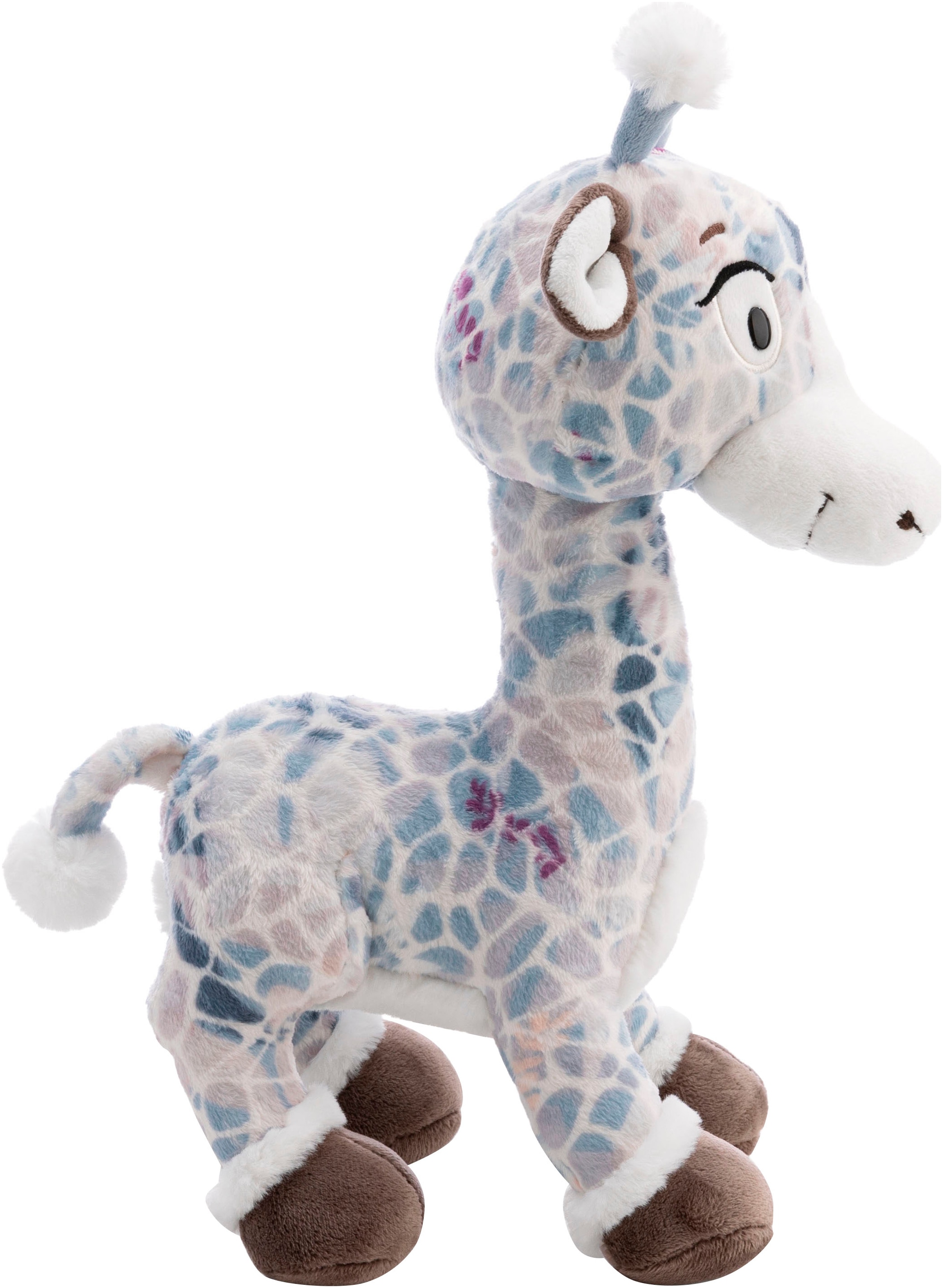 Nici Kuscheltier »Winter, Giraffe Winny Winterfur, 50 cm stehend« enthält recyceltes Material