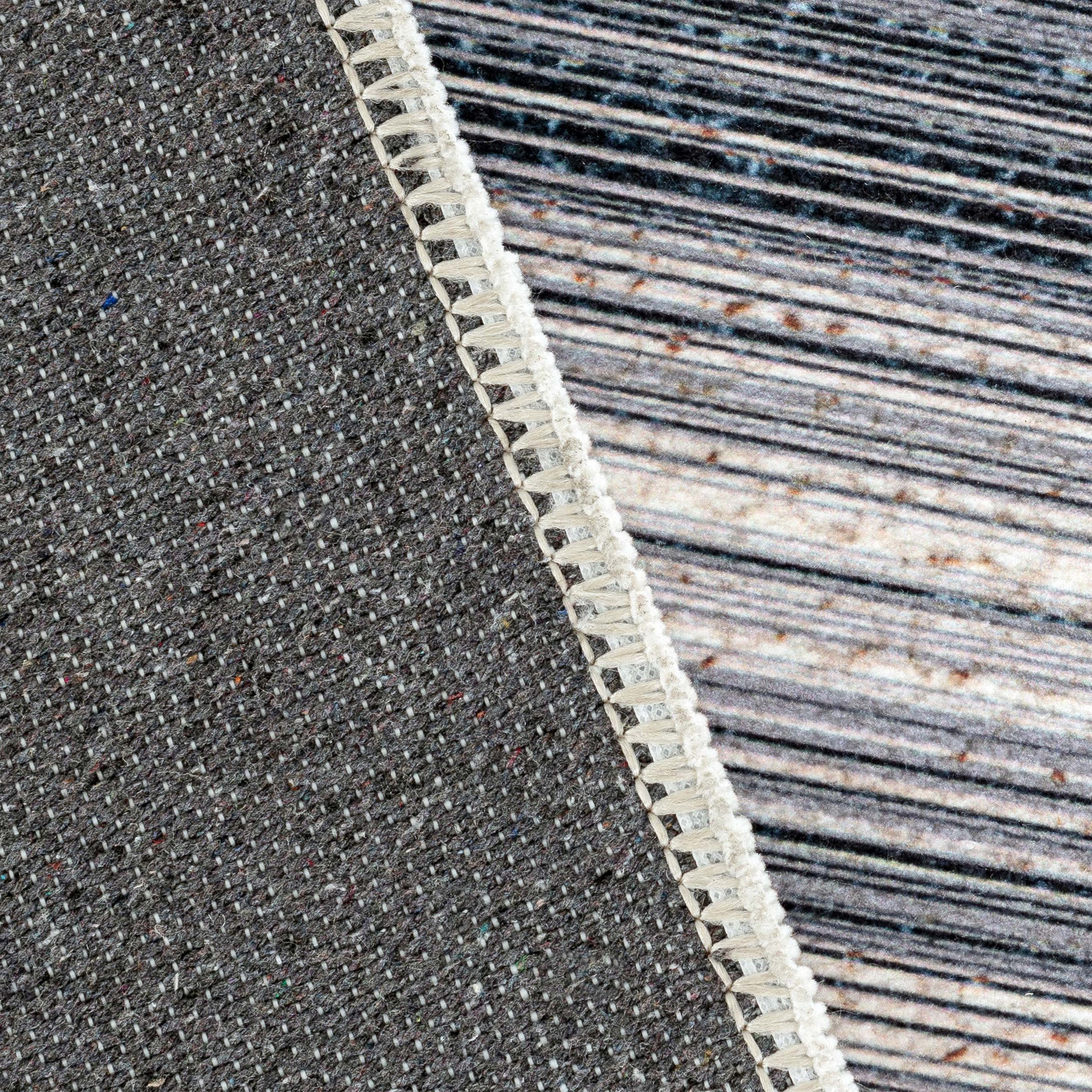 Sehrazat Teppich »EFE 1045«, rechteckig, 5 mm Höhe, Wohnzimmer, Flachwebteppich, Scandi Style