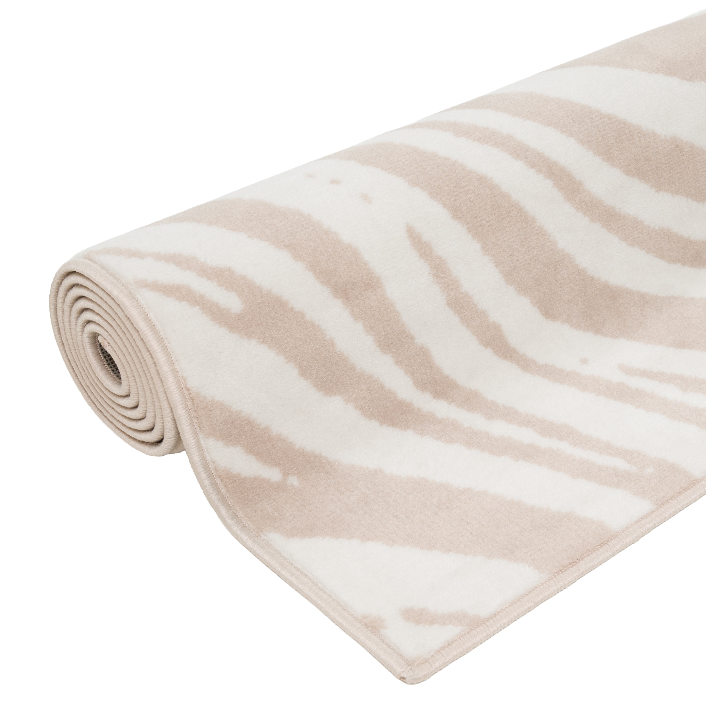 OTTO home Teppich »Liaa in Wellen Design«, rechteckig, 7 mm Höhe, 3D-Optik, softer Kurzflor, pflegeleicht, Scandi-Look