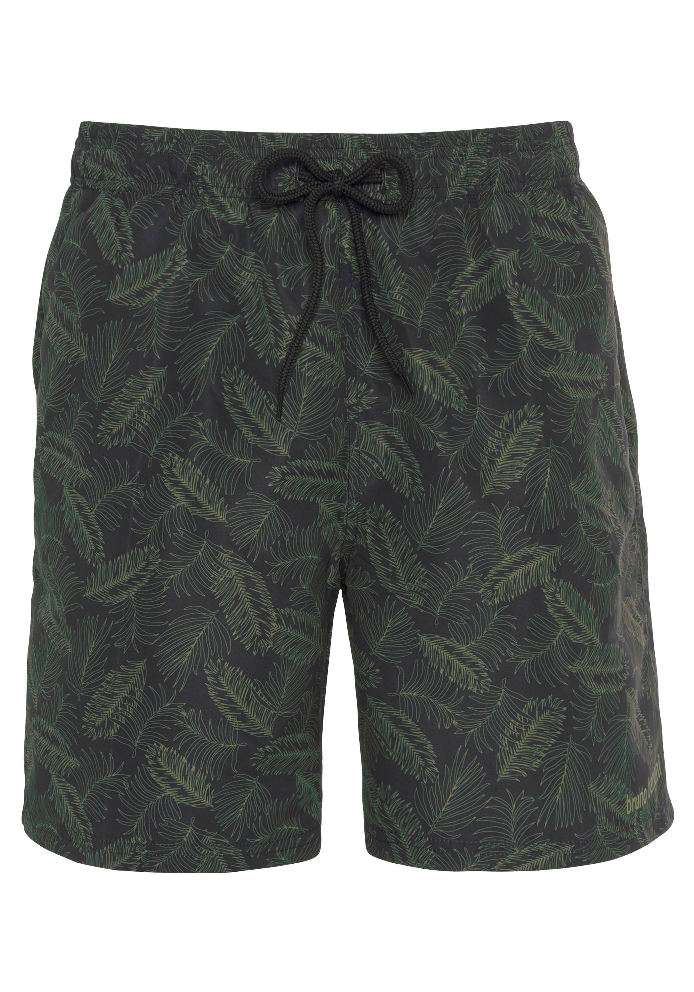 Bruno Banani Badeshorts mit floralem Design